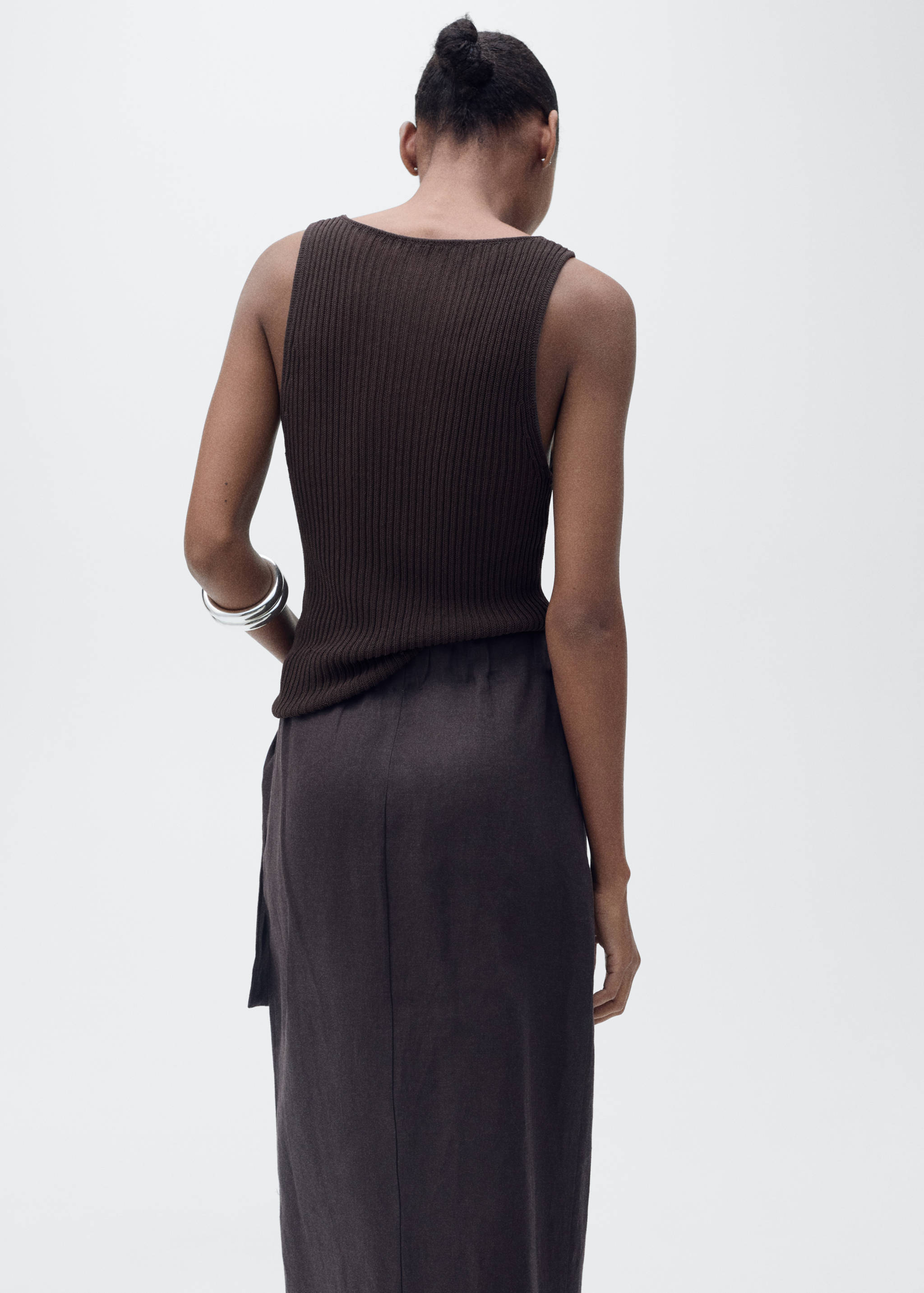 Chunky rib-knit top - Reverse of the article