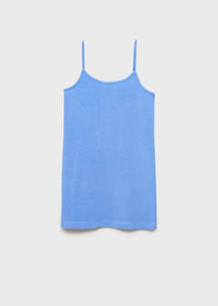 Terry cotton dress — Blue 6
