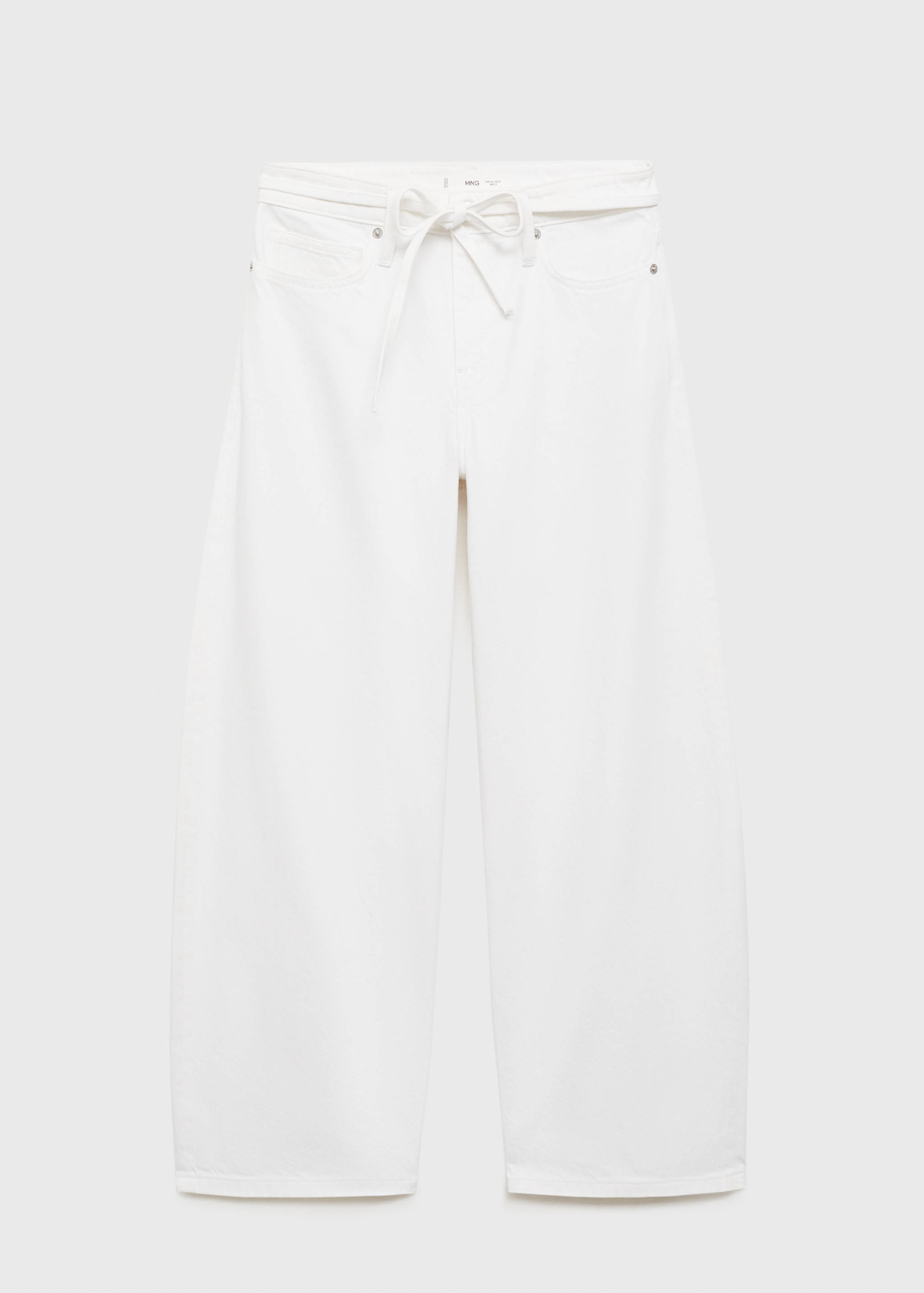 Balloon-Jeans mit Gürtel - Artikel ohne Model