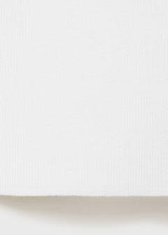 V-neck knit top — Ecru 11