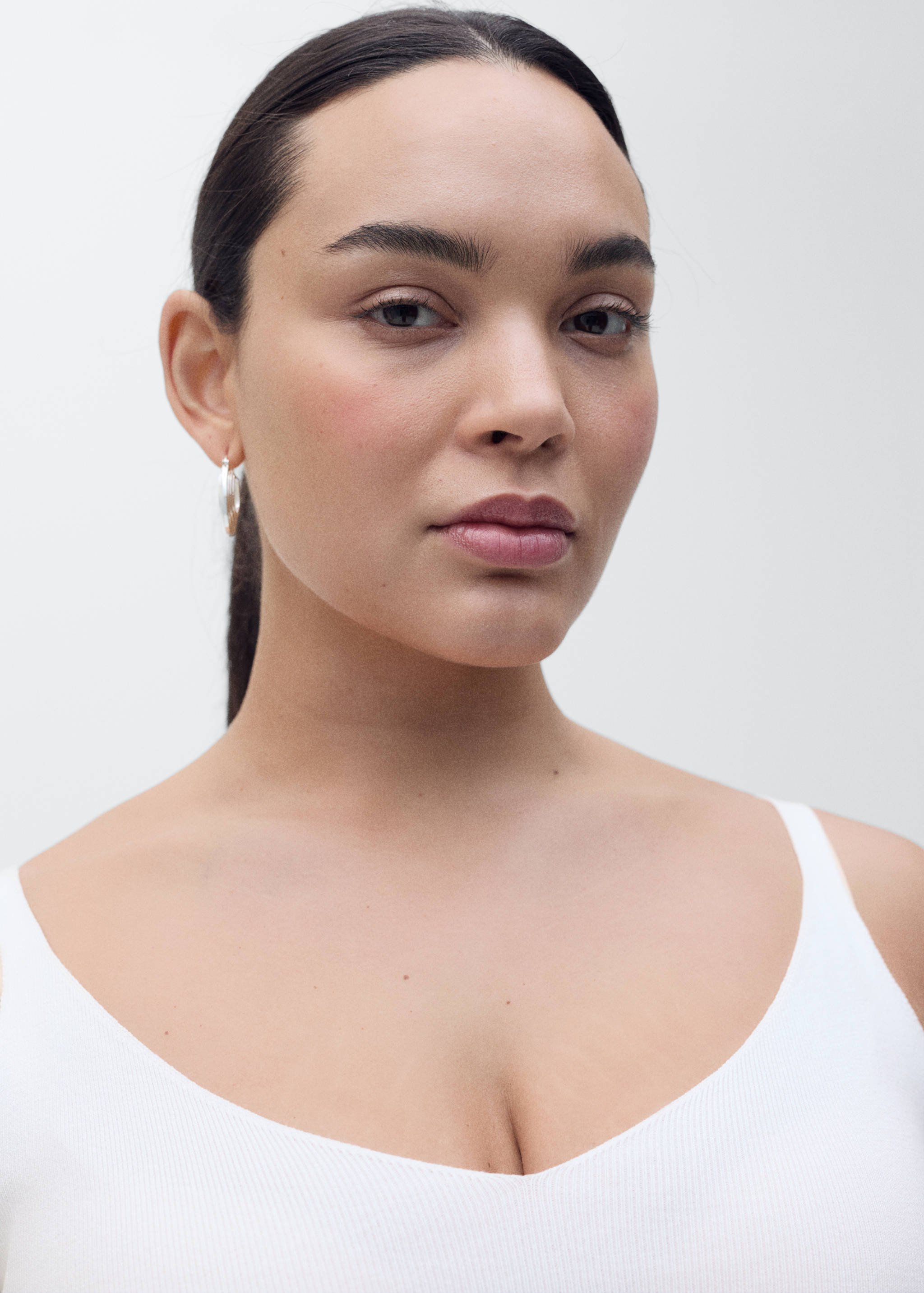 Top en maille col V - Détail de l'article 4