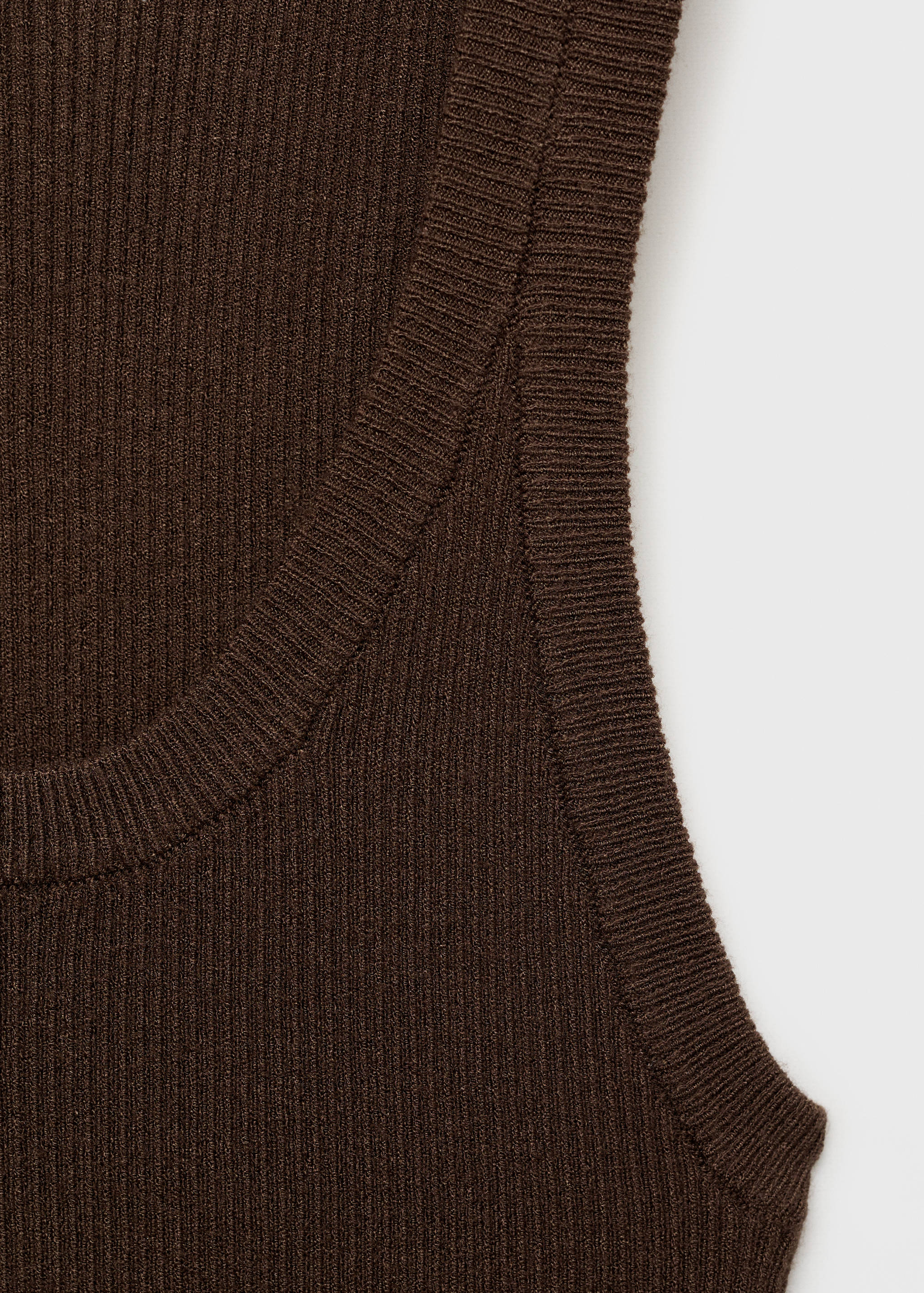 Ribbed knit top - Details of the article 8