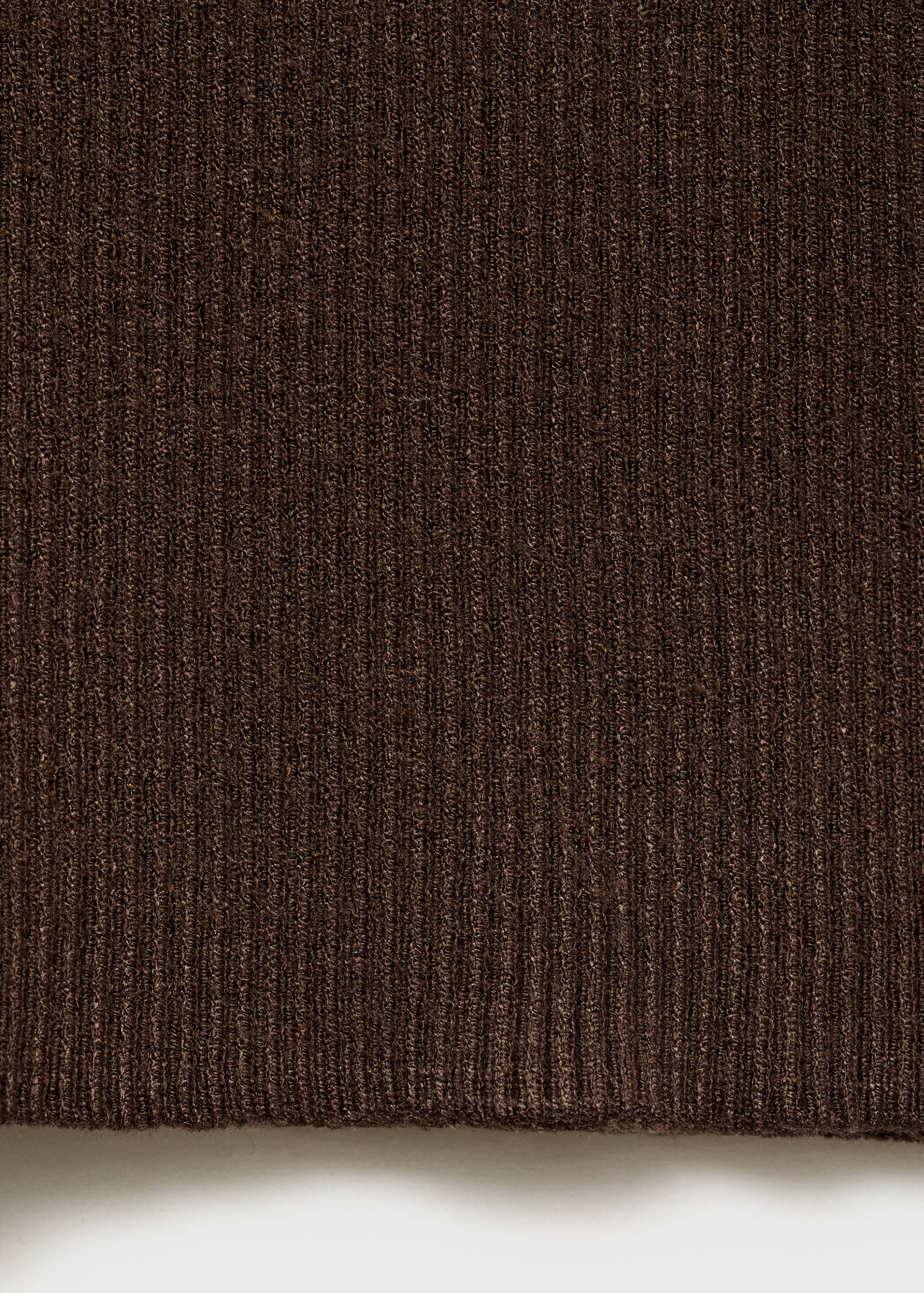 Ribbed knit top - Details of the article 0