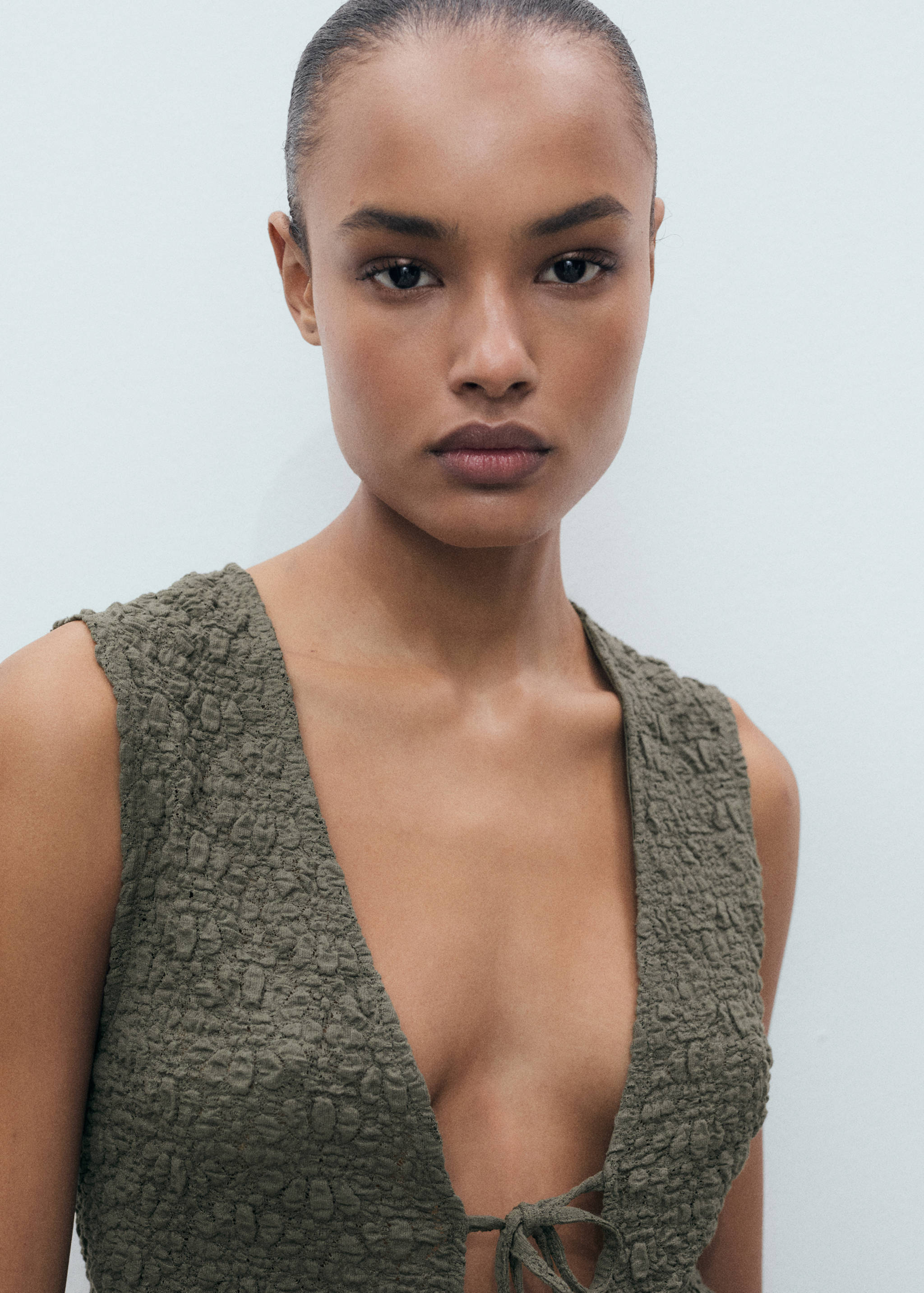 Bow texture top - Details of the article 1