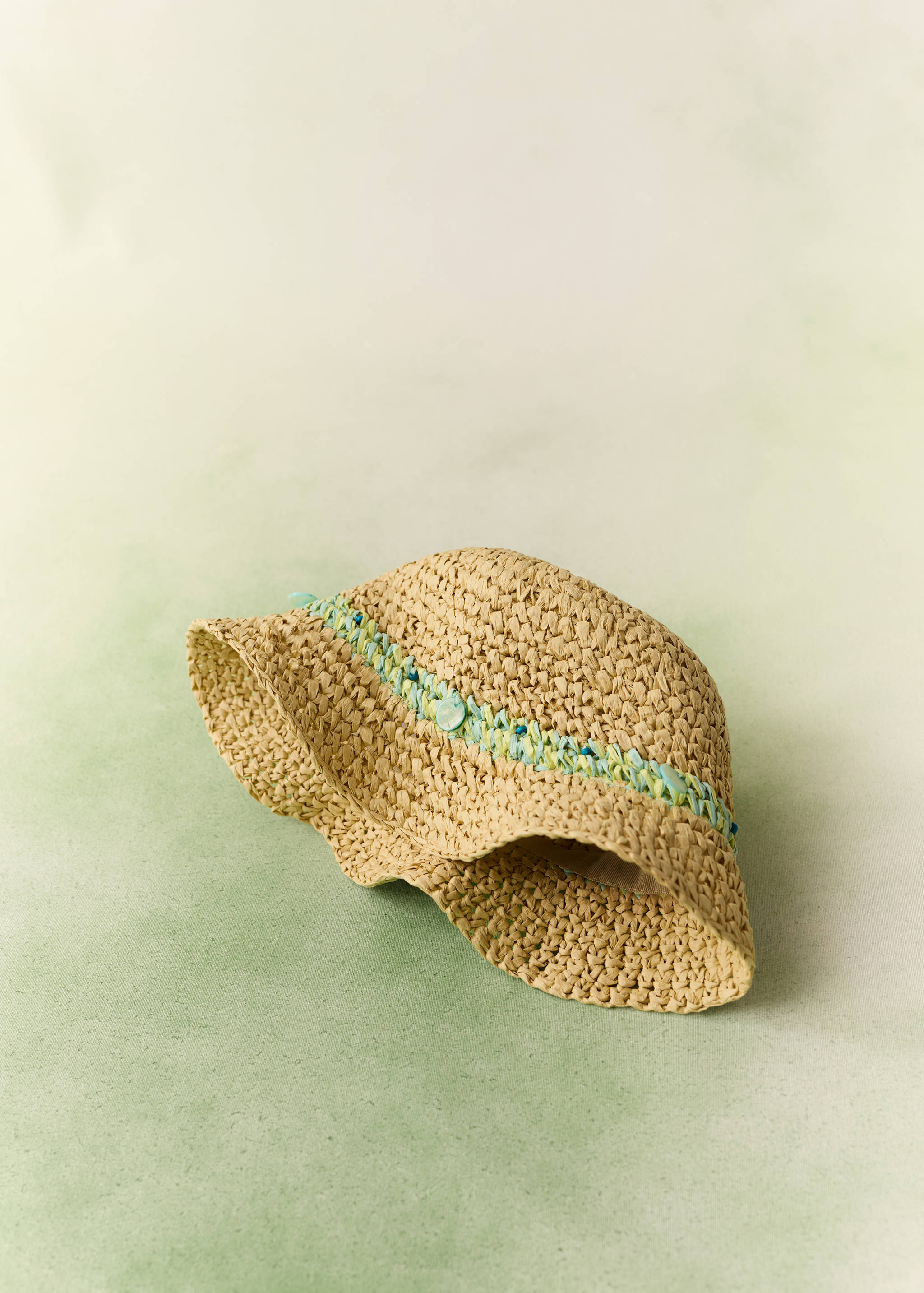 Sombrero rafia abalorios - Detalle del artículo 5