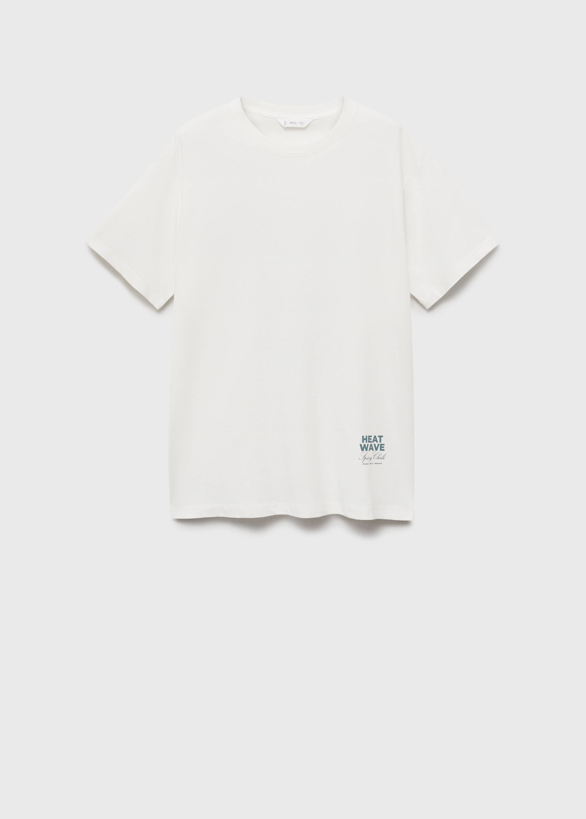 Футболка с принтом - Изделие без модели