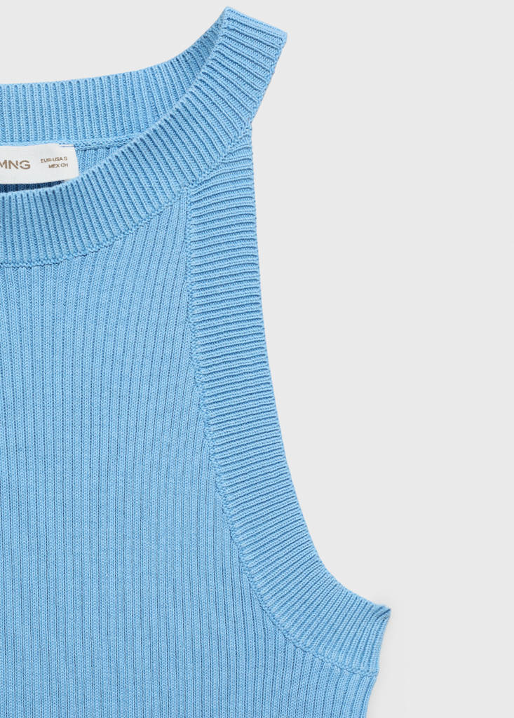 Halter neck top — Sky Blue