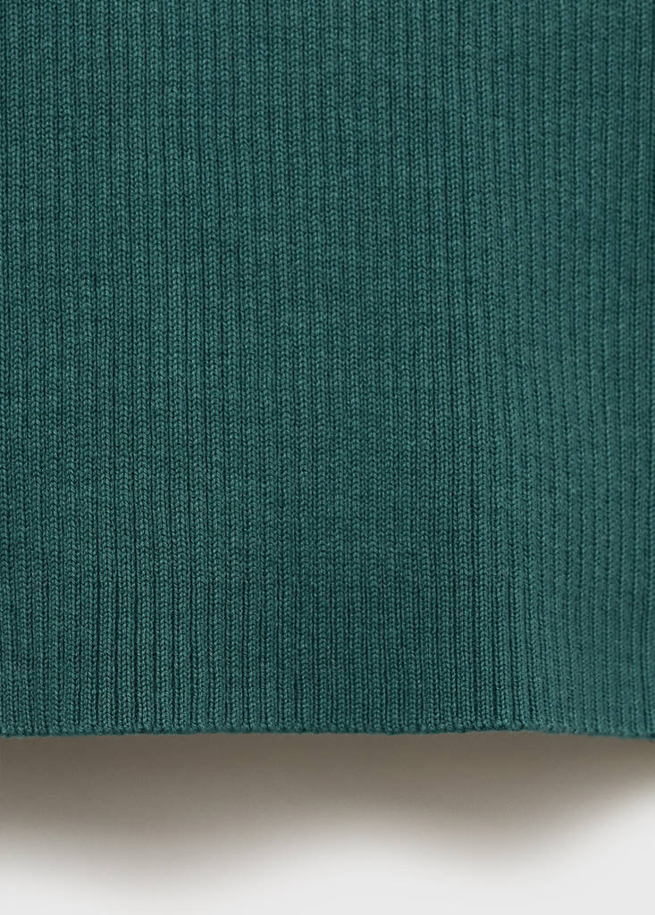 Halter neck top — Petrol Blue