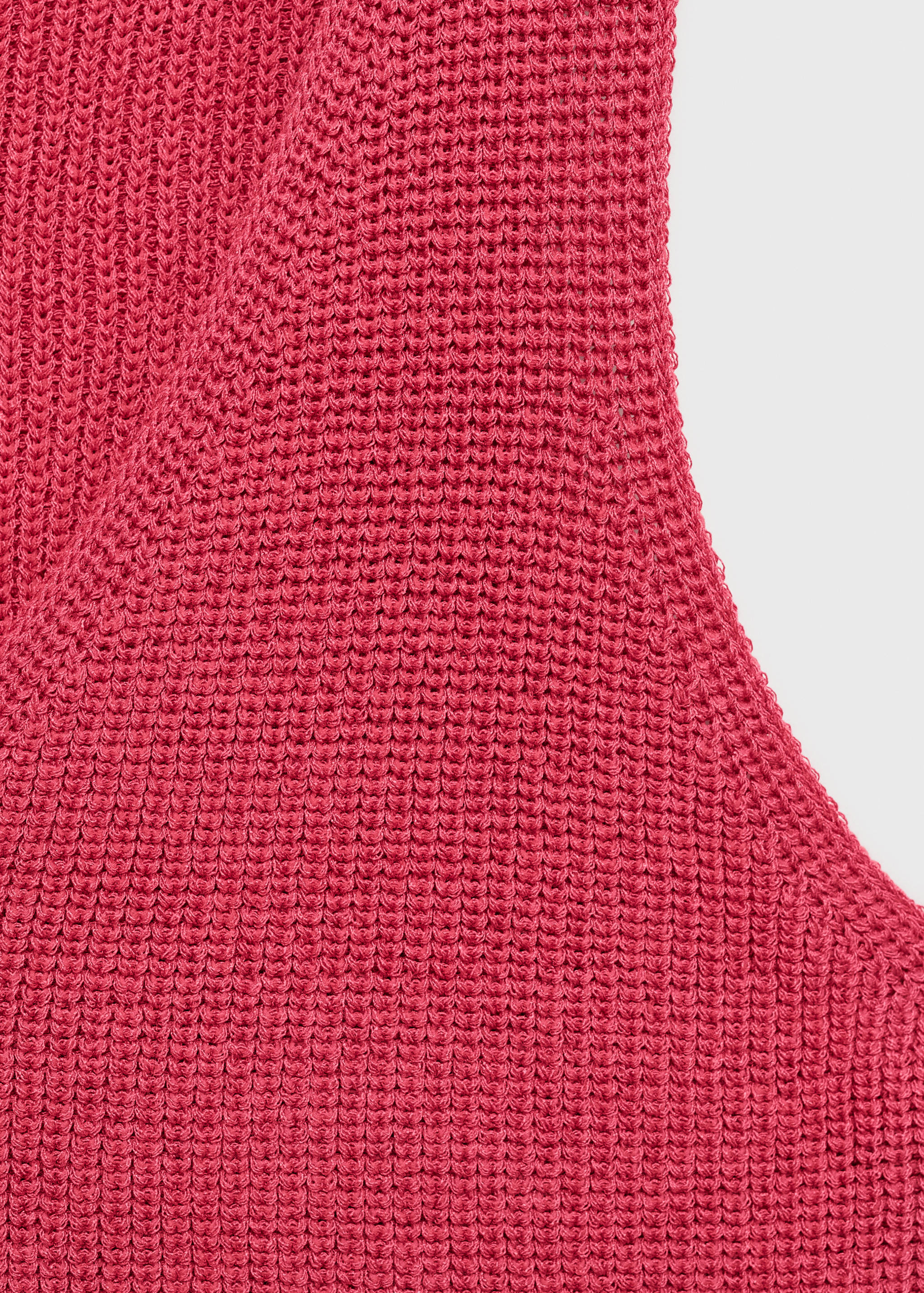 Buttoned knit top - Details of the article 8