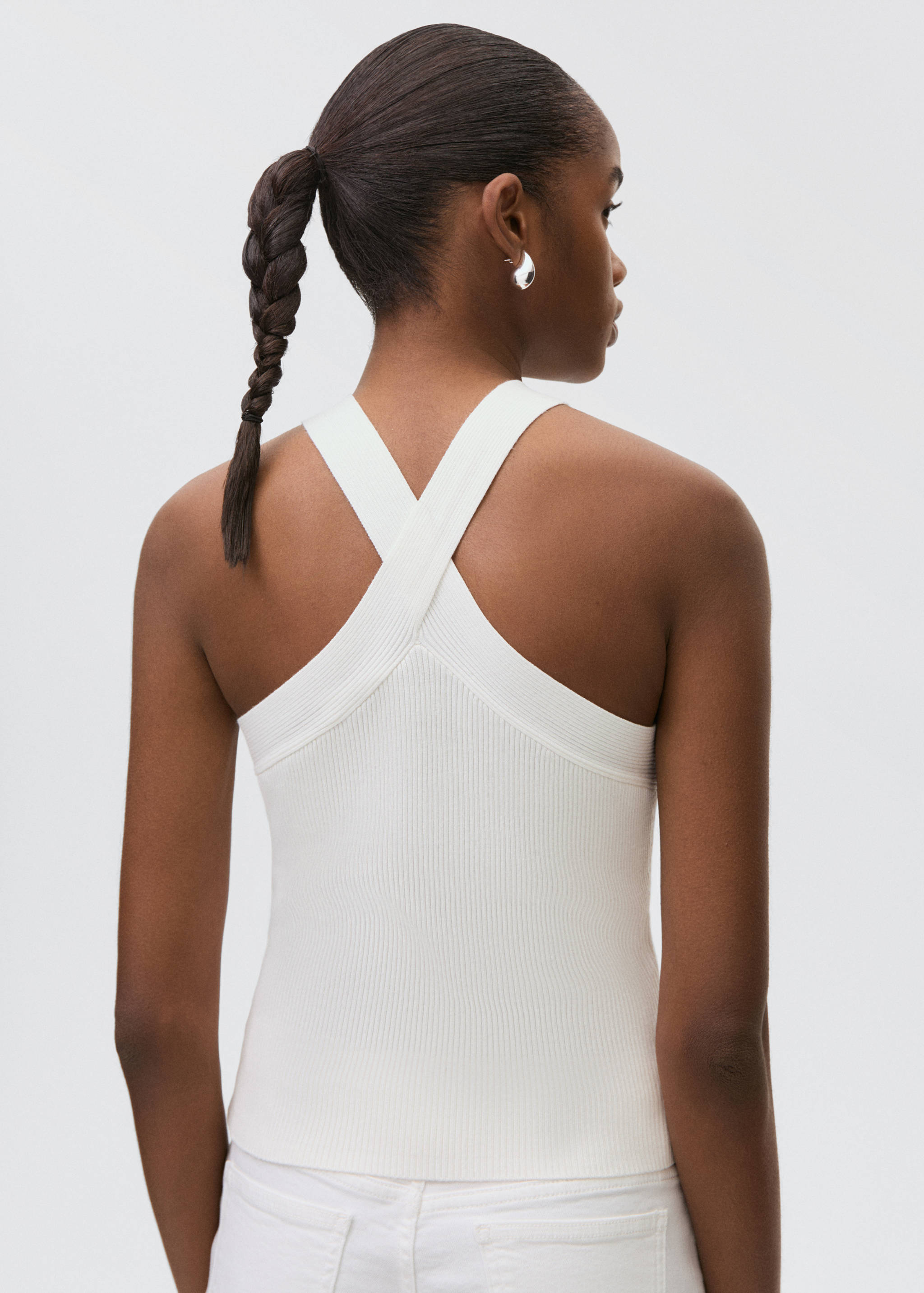 Top maille emmanchures américaines - Verso de l’article