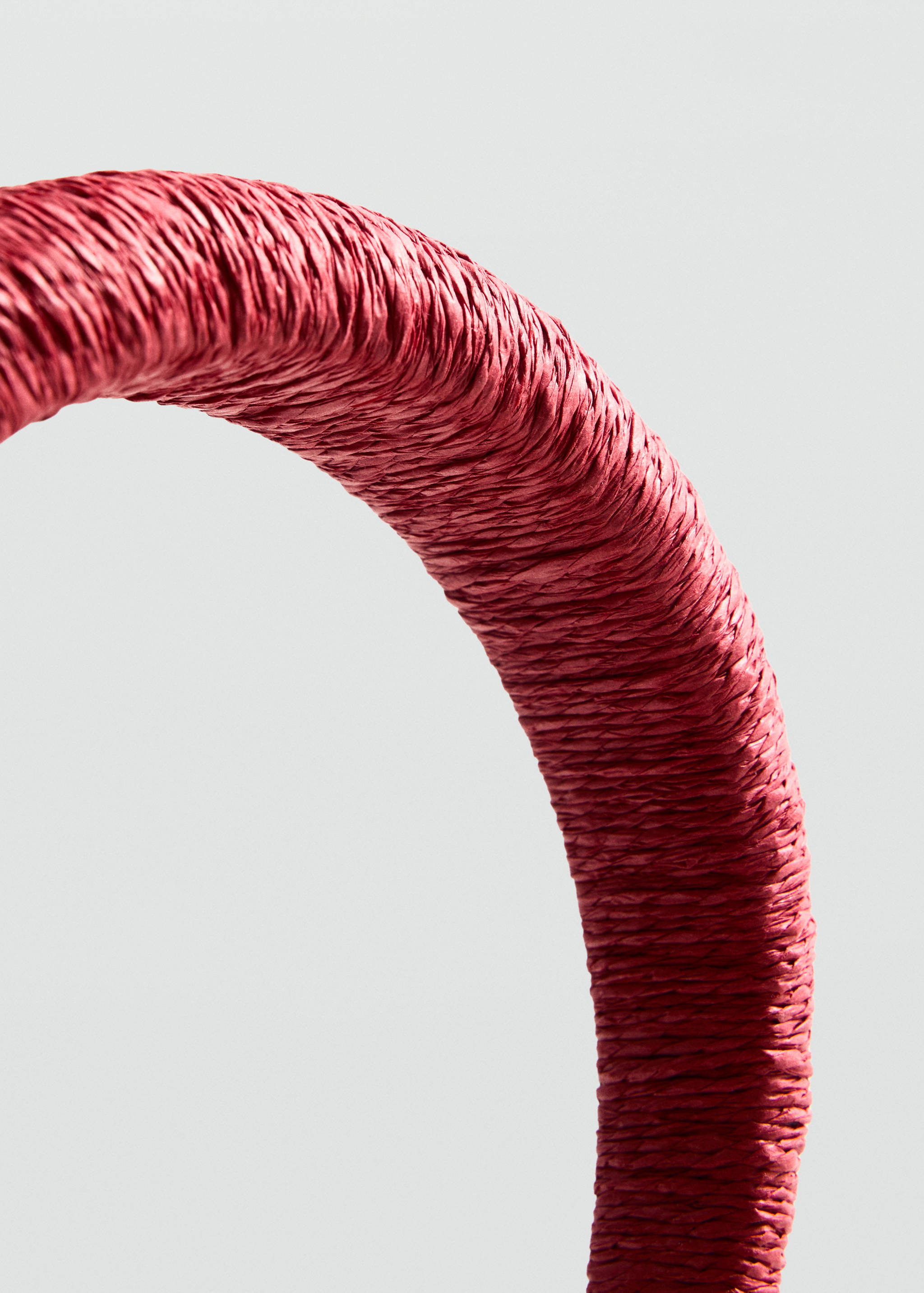 Haarreif aus Naturfaser - Mittlere Ansicht