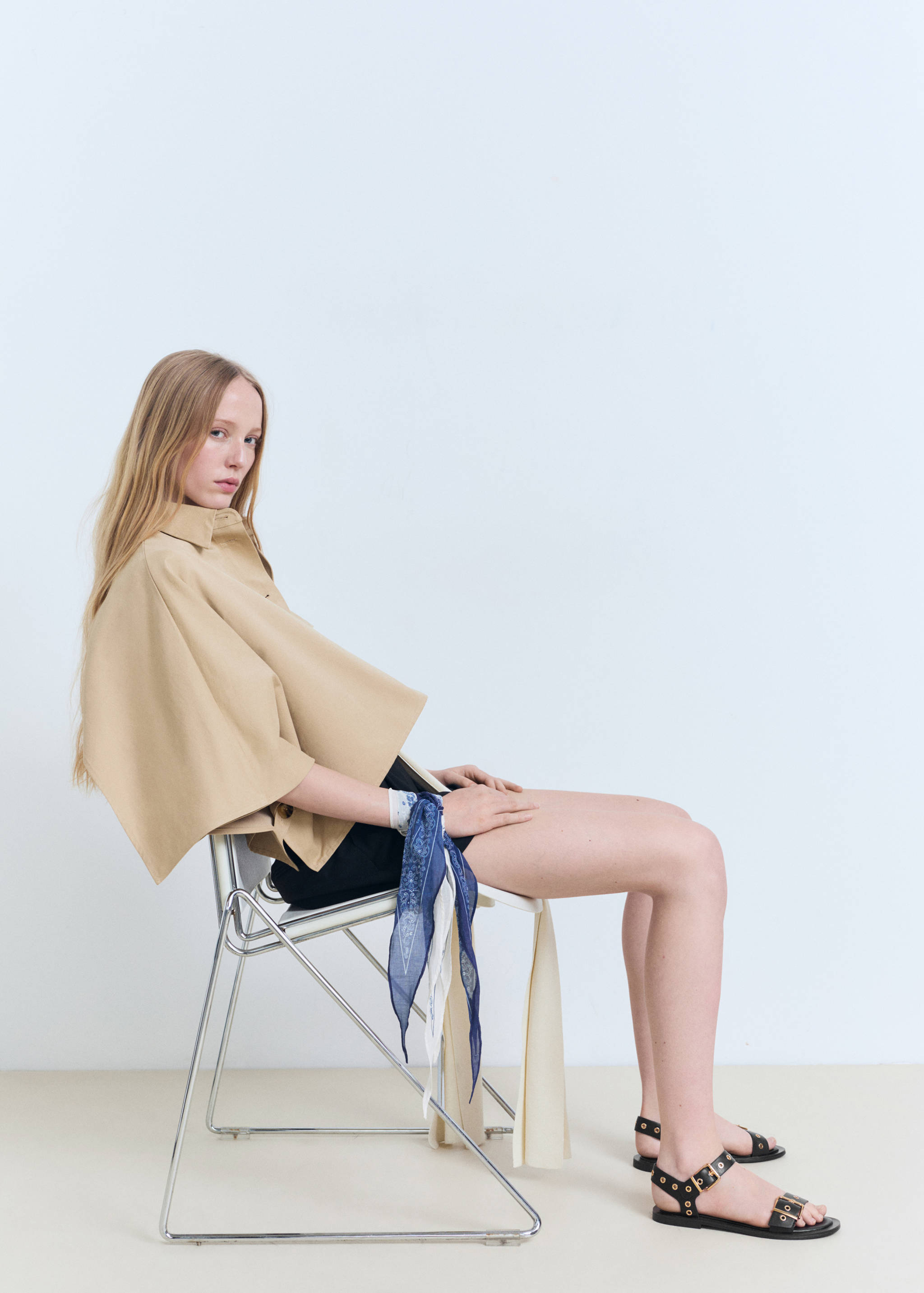 Set 2 pañuelos combinado - Plano general