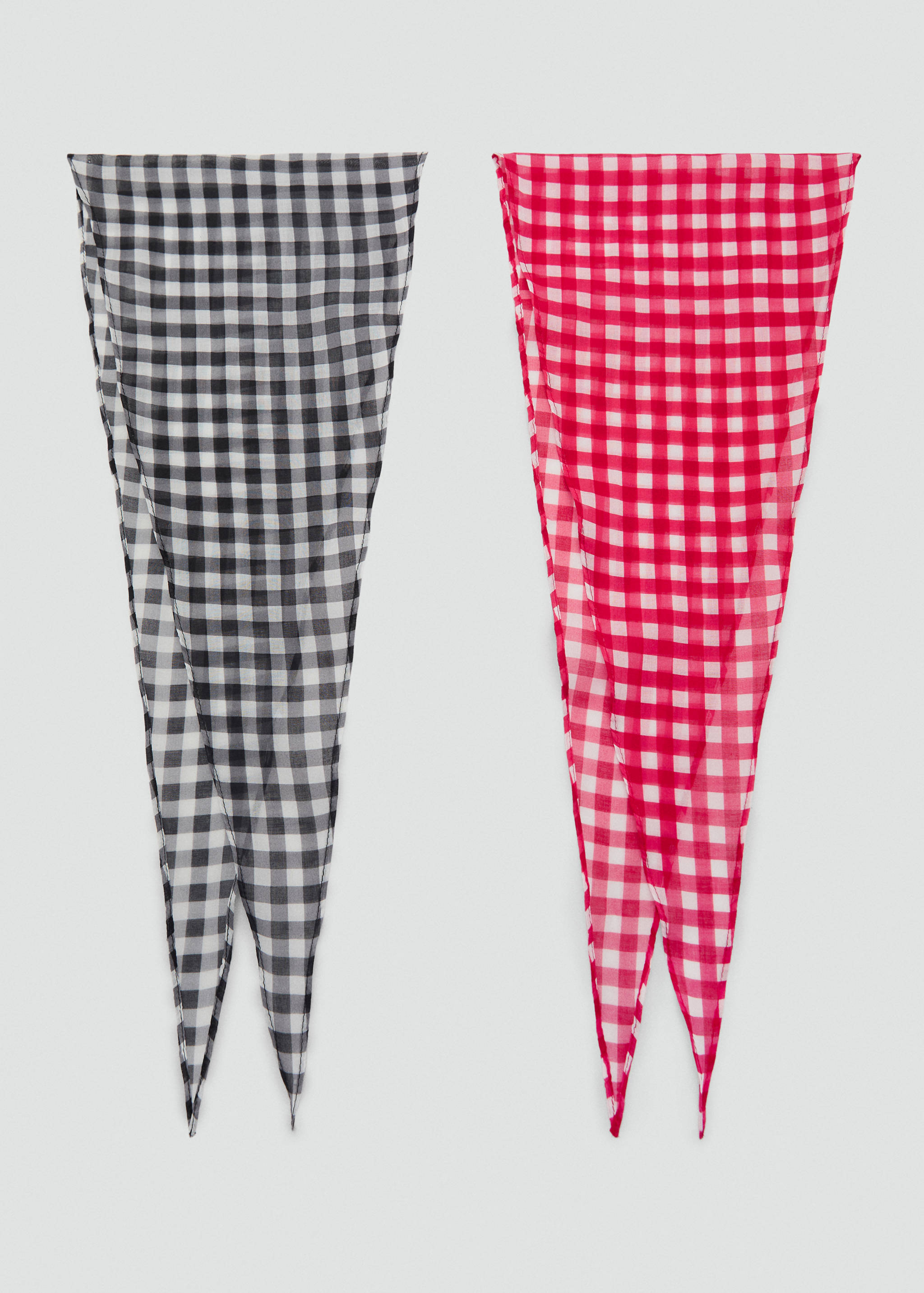 Set 2 pañuelos combinado - Artículo sin modelo