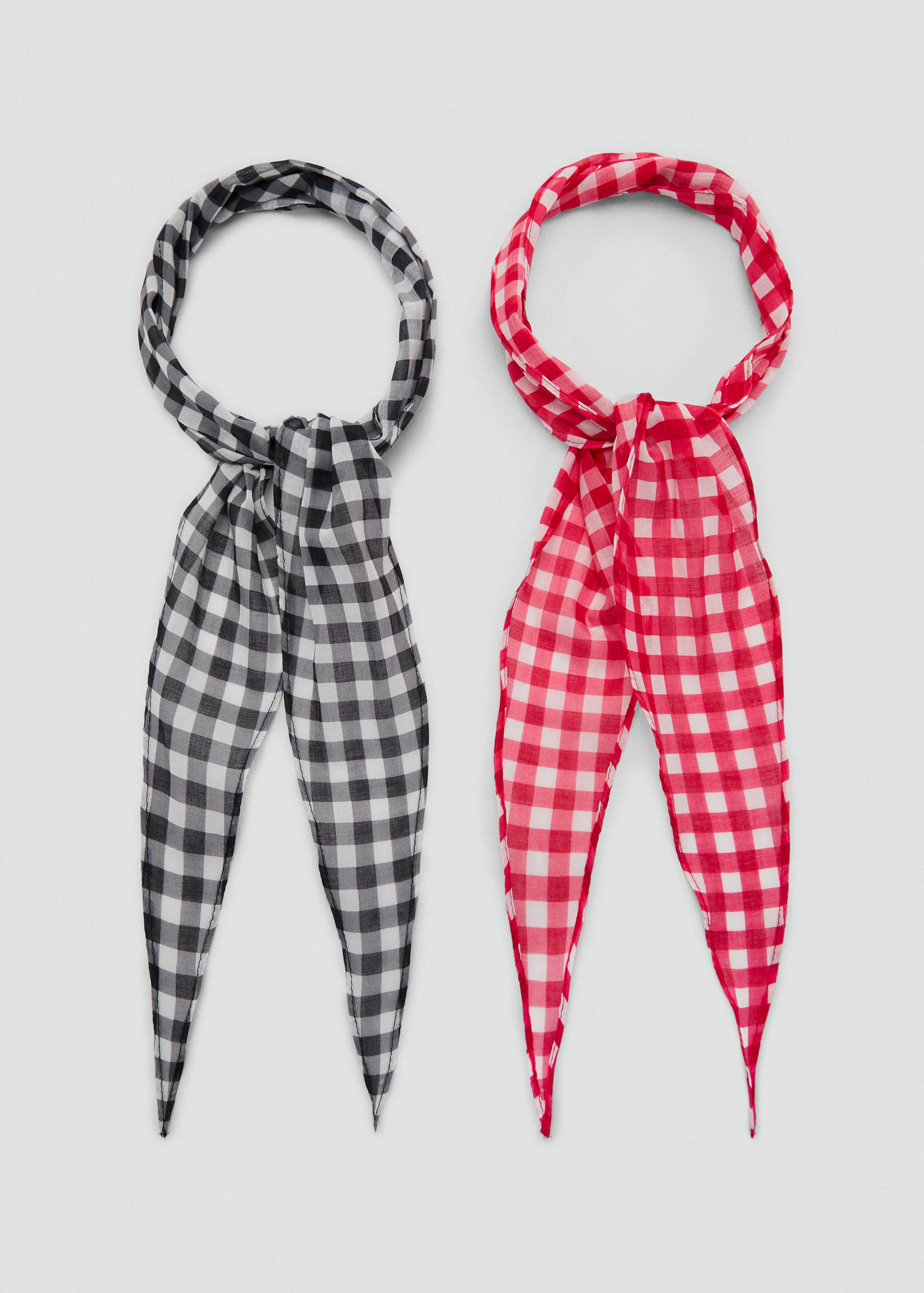 Set 2 pañuelos combinado - Detalle del artículo 1