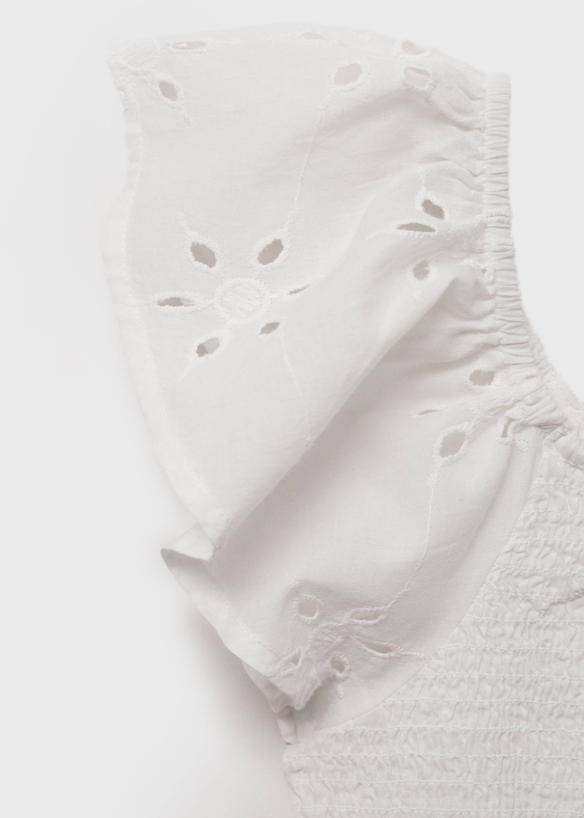 Ruffles embroidered top - Details of the article 8