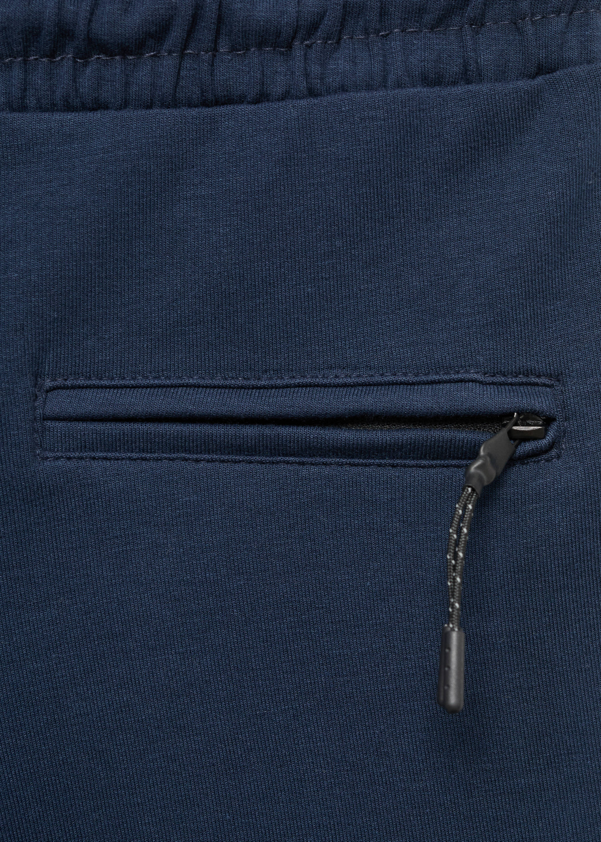 Cotton shorts with drawstring - Details of the article 8