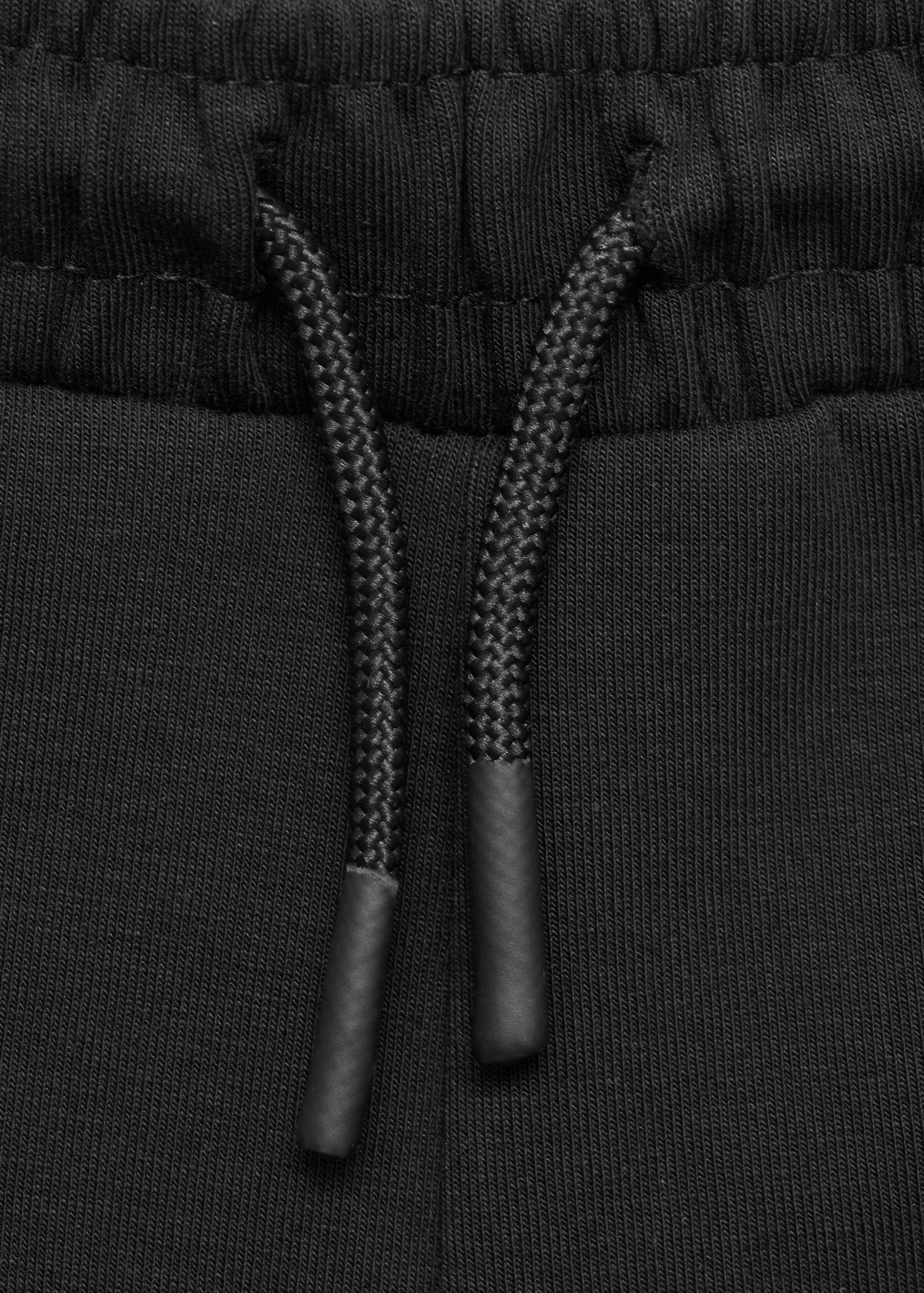 Cotton shorts with drawstring - Details of the article 8