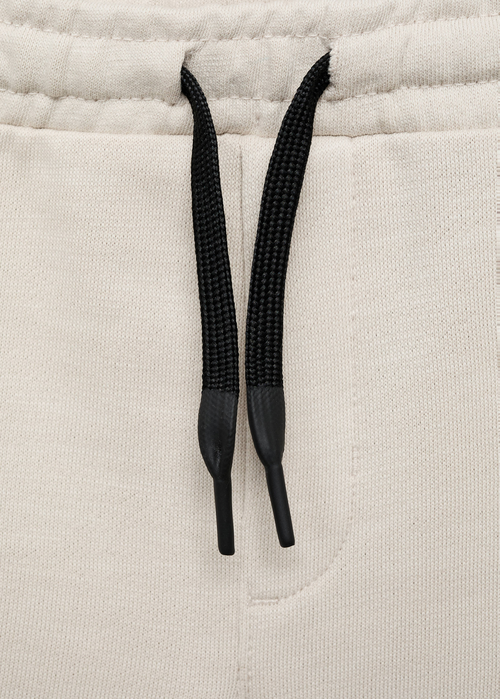 对比色口袋百慕大短裤 - null