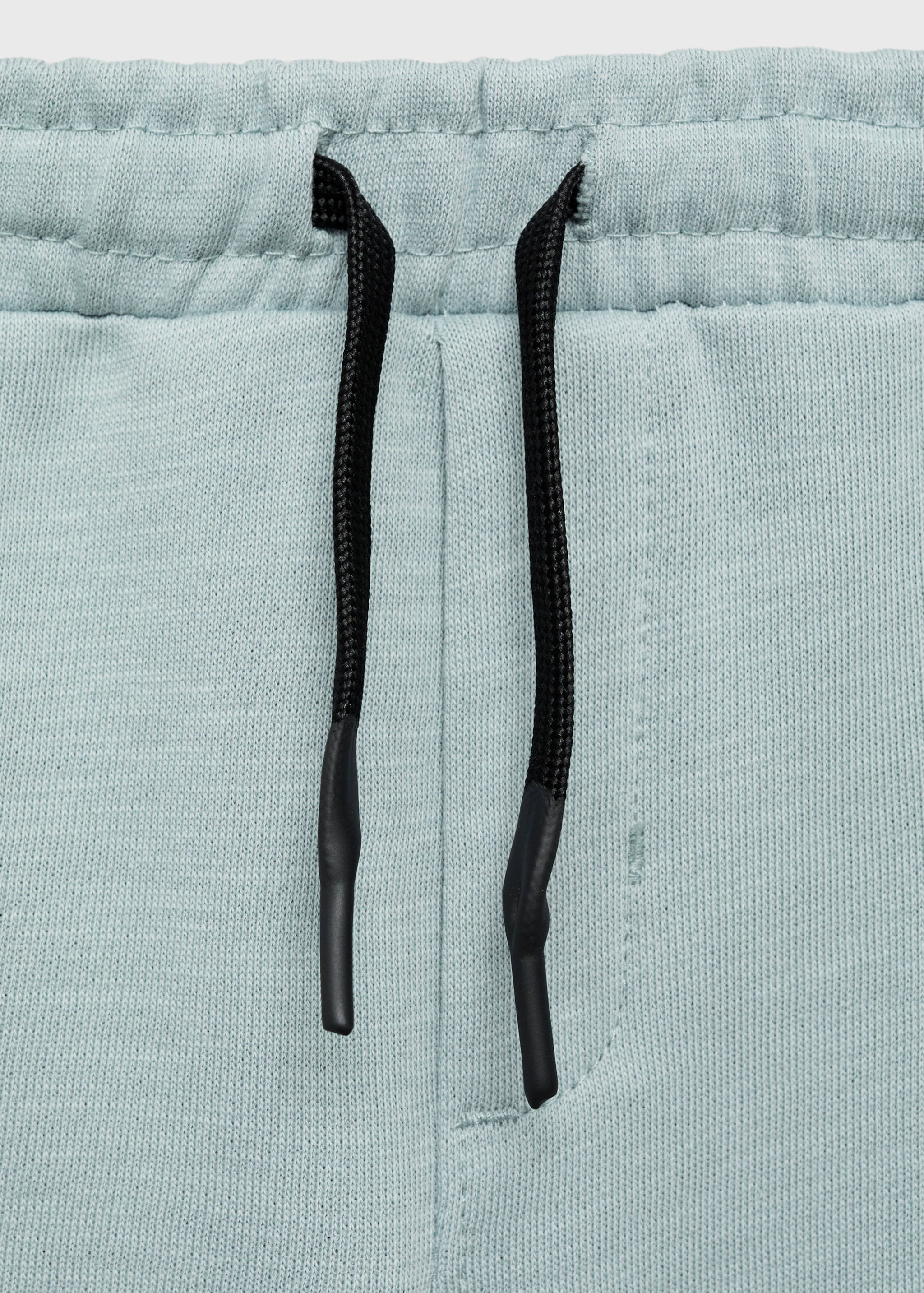 对比色口袋百慕大短裤 - null