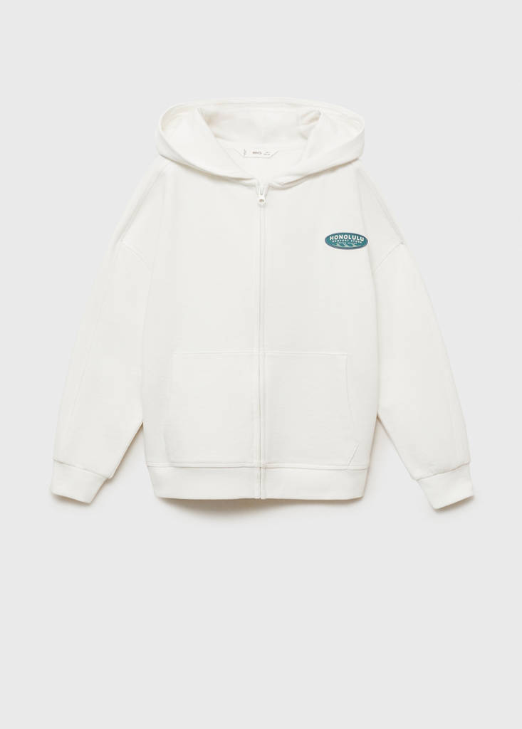 Zipped hoodie — Off White