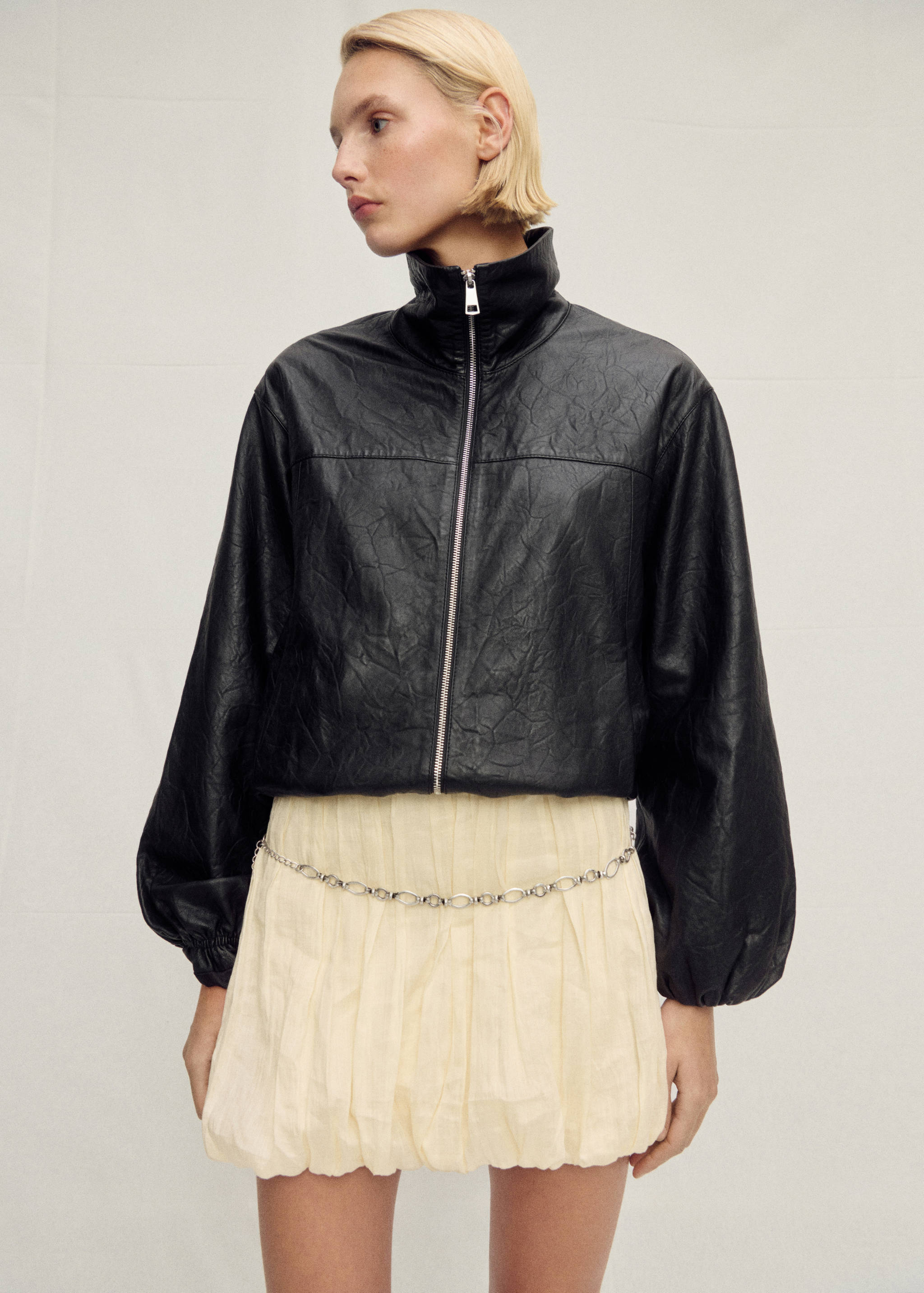 Combined belt with metal rings - General plane