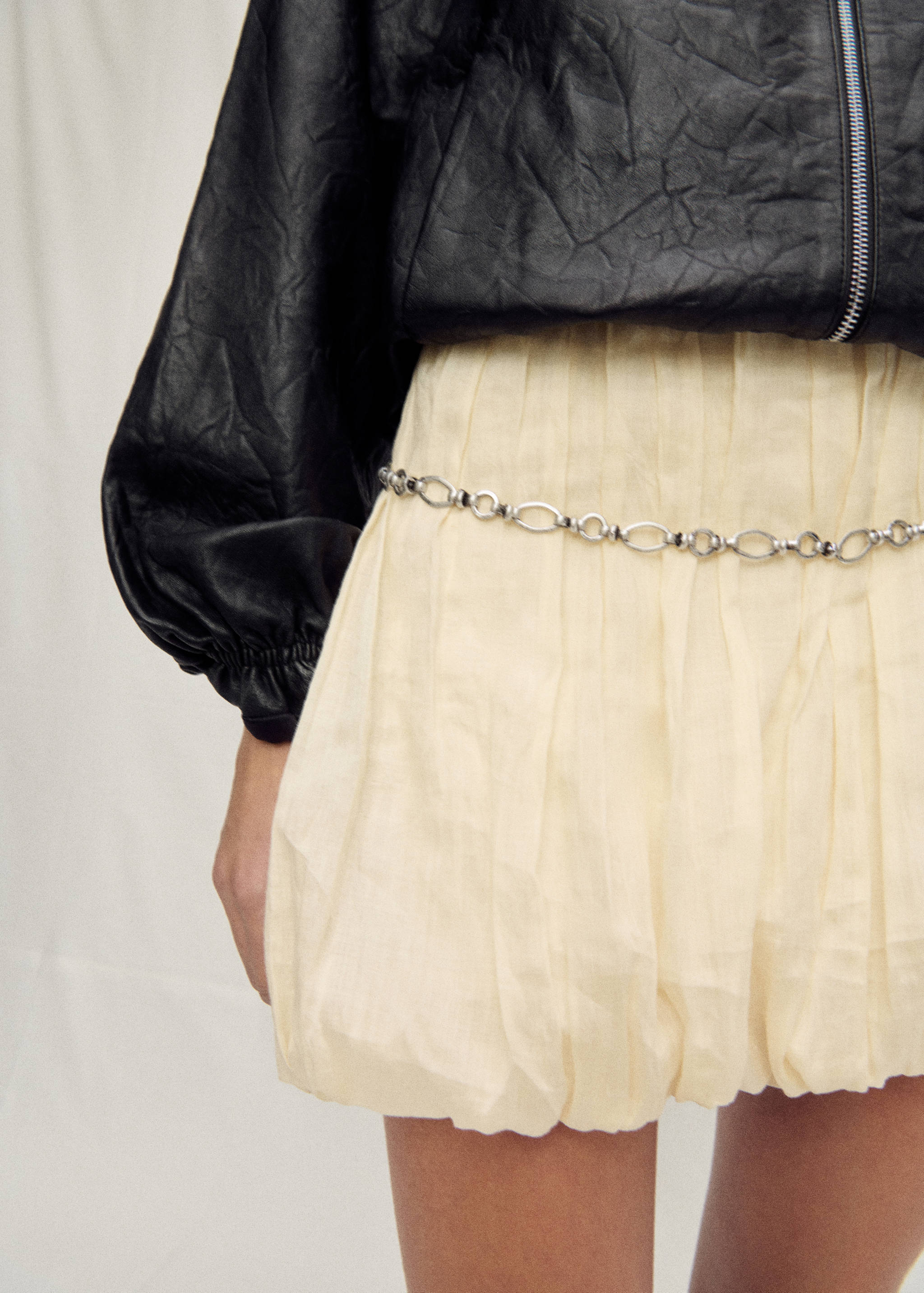 Combined belt with metal rings - Details of the article 9