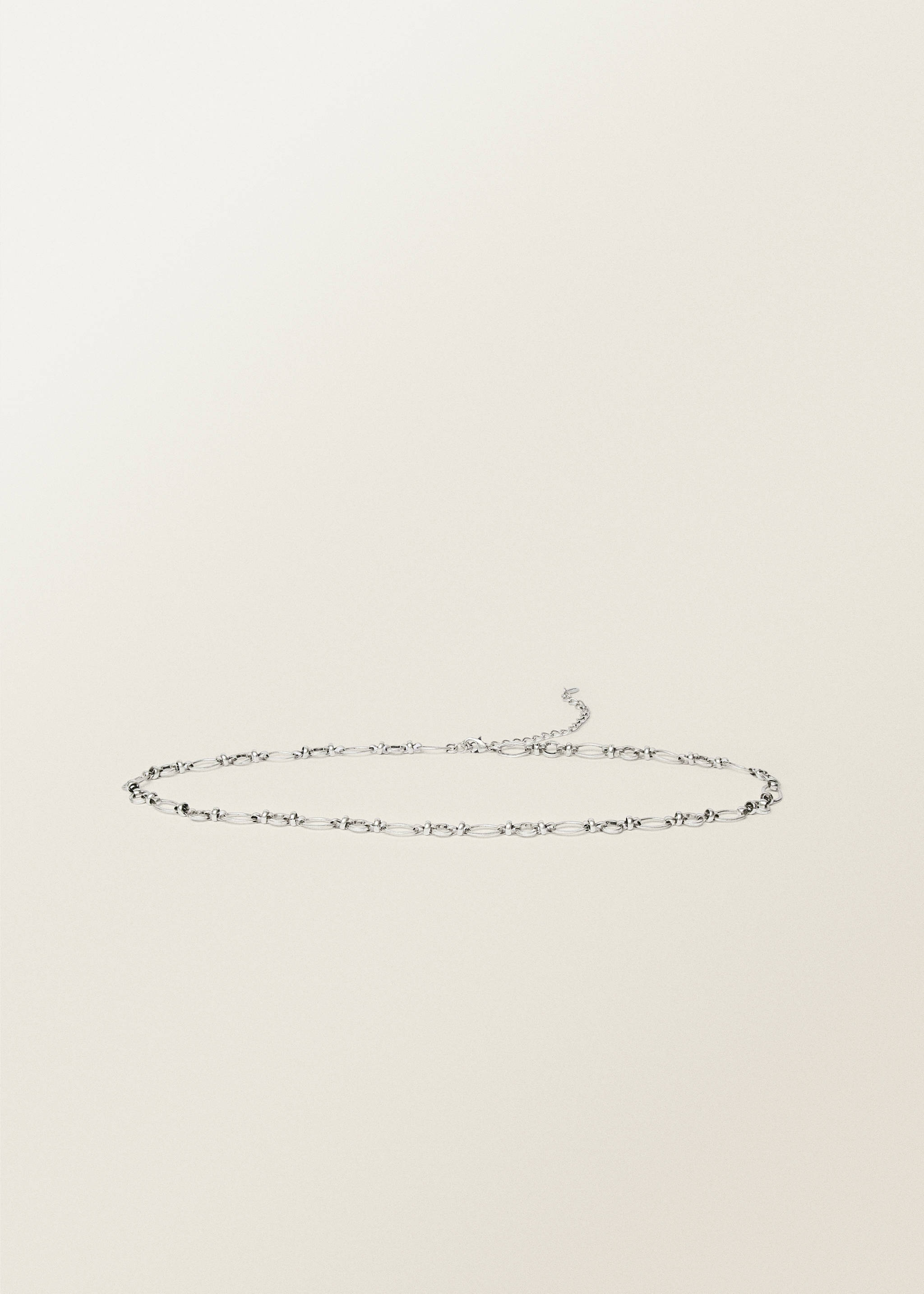 Combined belt with metal rings - Article without model