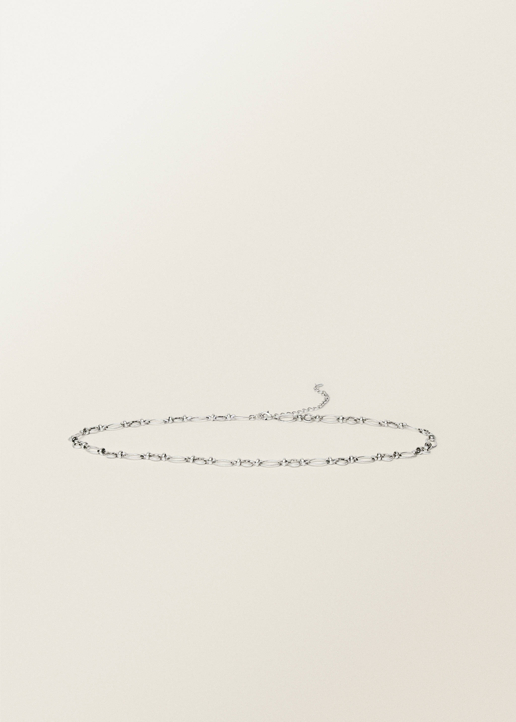 Combined belt with metal rings - Article without model