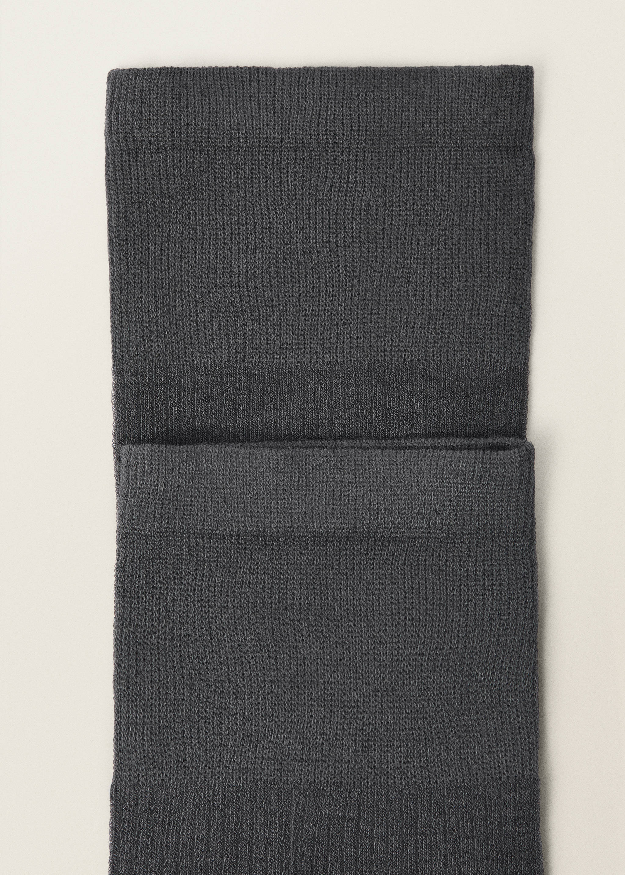 Long socks with opening - Medium plane