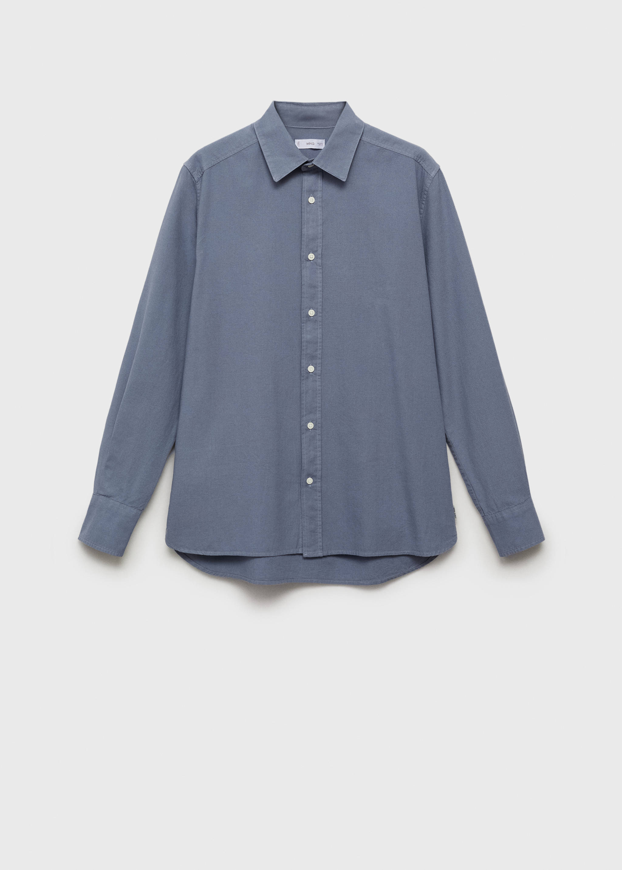 Linen oxford shirt - Article without model
