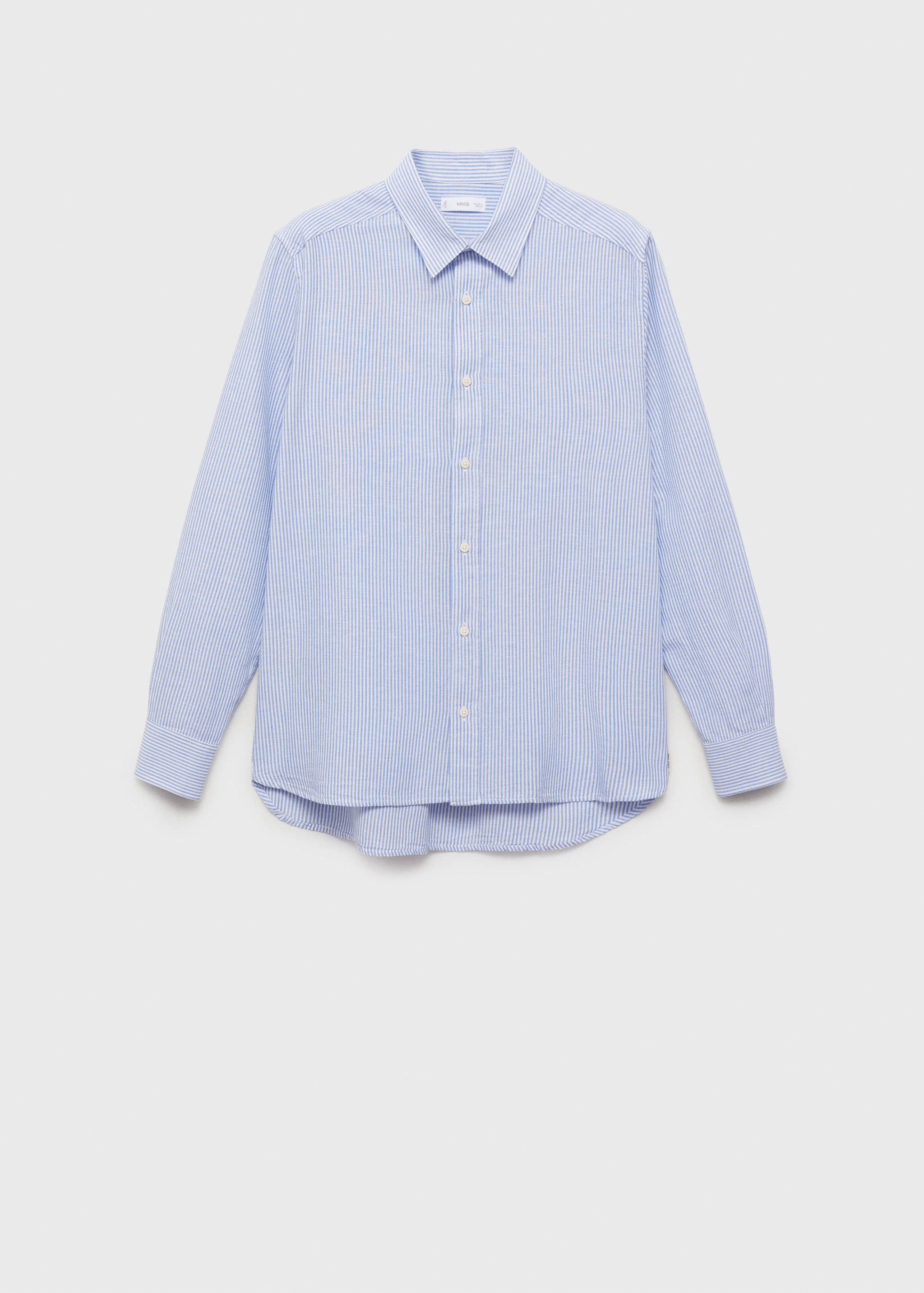 Linen oxford shirt - Article without model