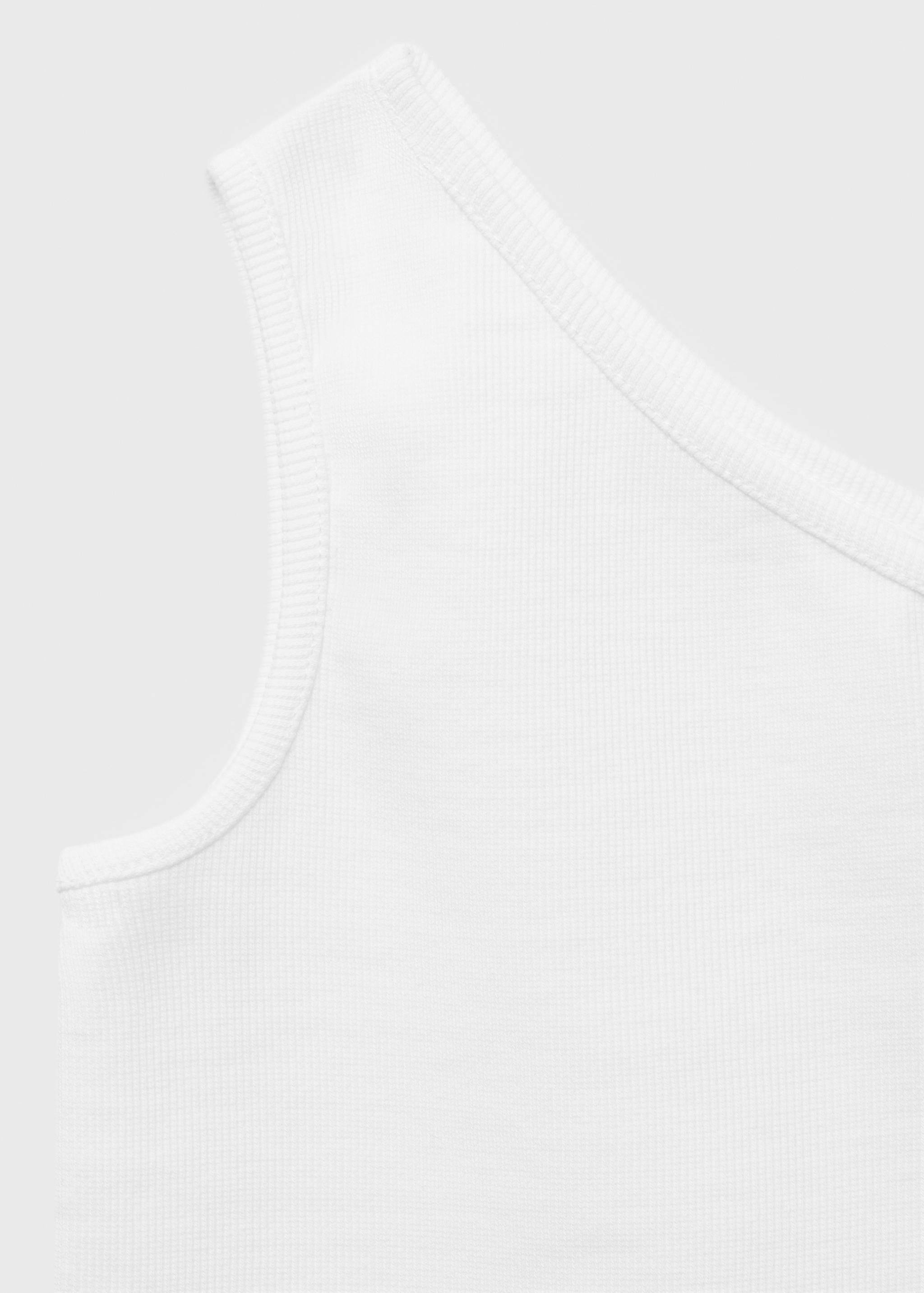 Asymmetrical ribbed top - Details of the article 8