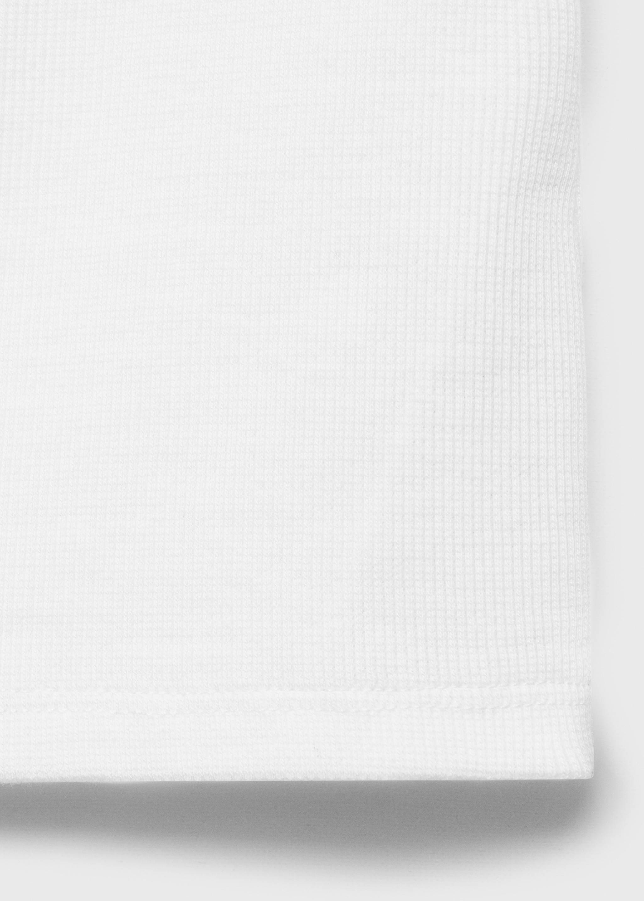 Asymmetrical ribbed top - Details of the article 0