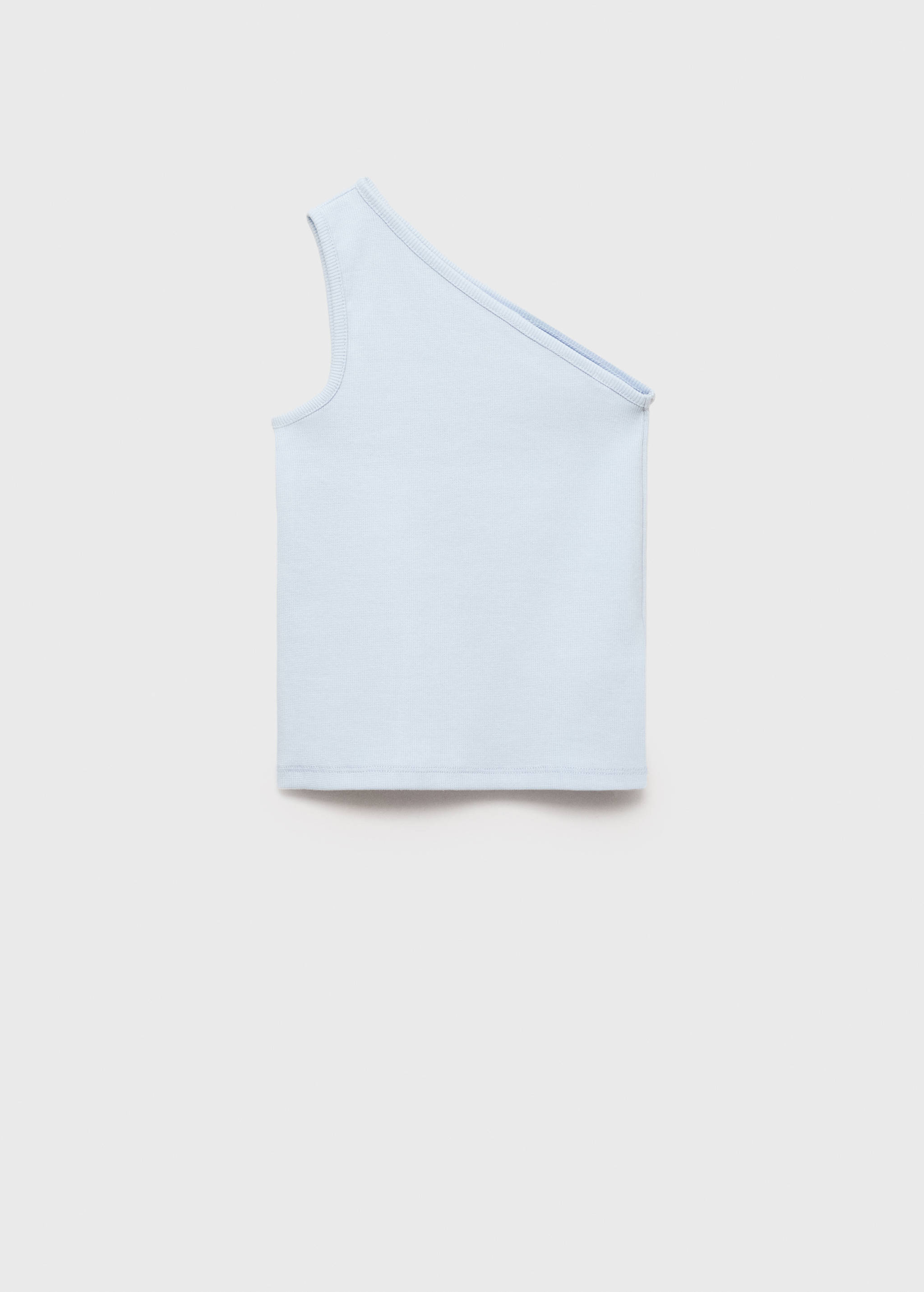 Asymmetrical ribbed top - Article without model