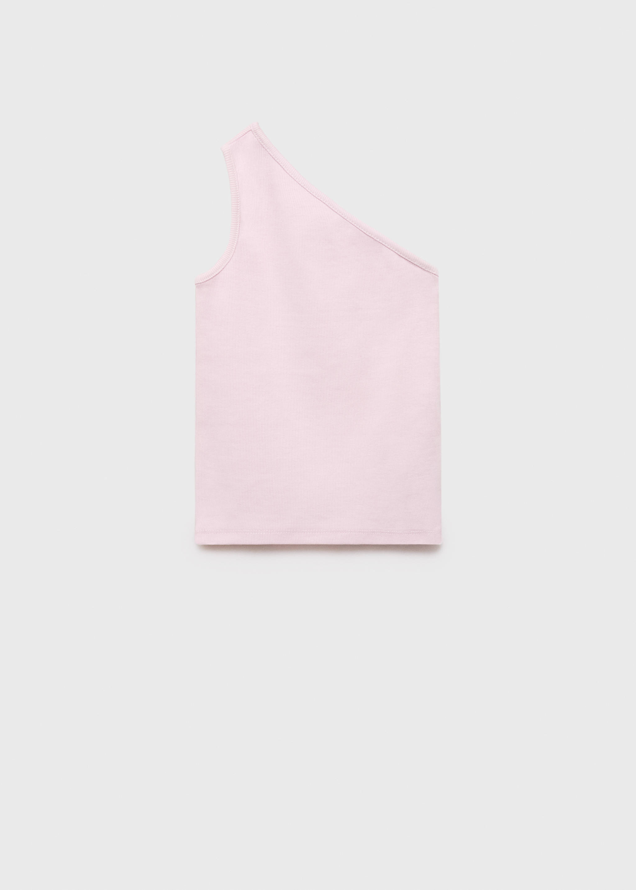 Asymmetrical ribbed top - Article without model