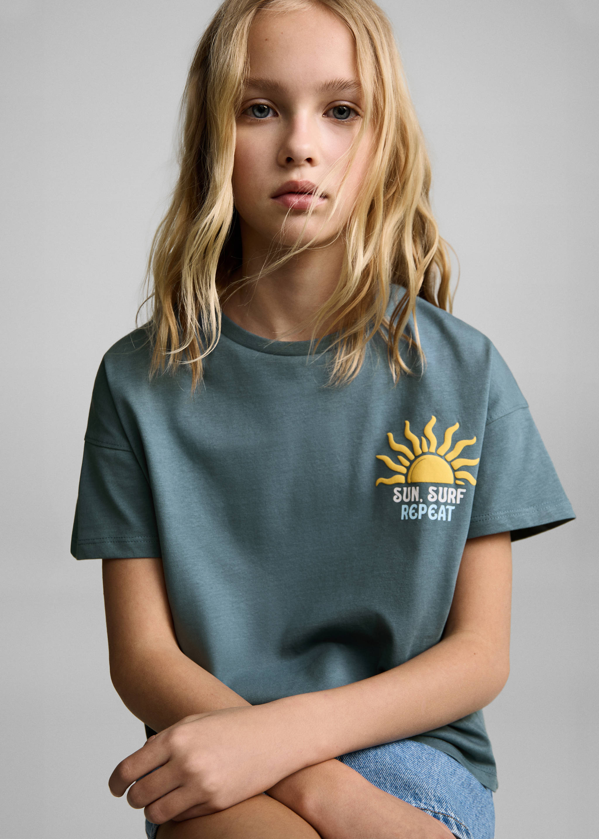 T-shirt imprimé relief - Détail de l'article 2