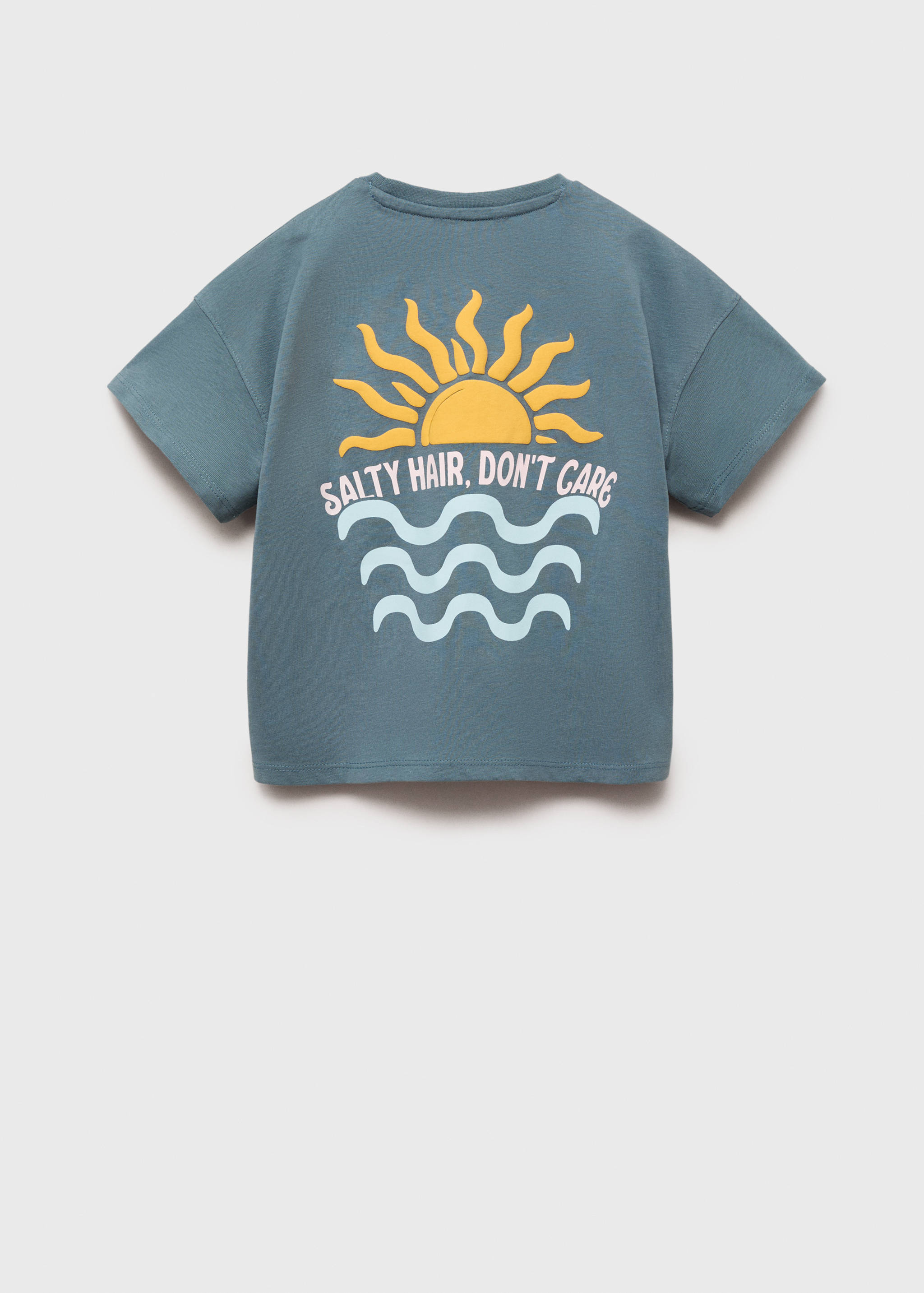 T-shirt imprimé relief - Verso de l’article