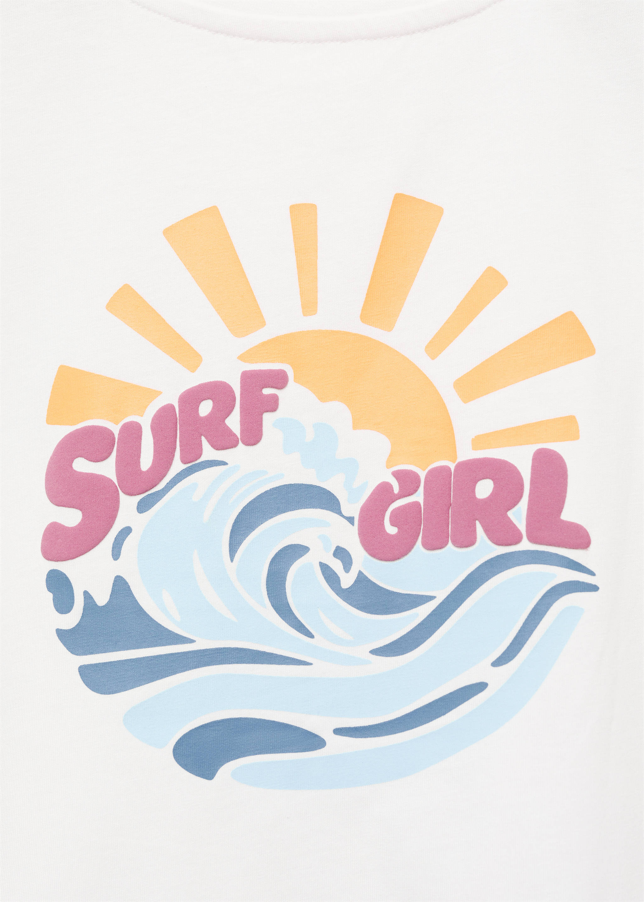 Embossed cotton t-shirt - Details of the article 0