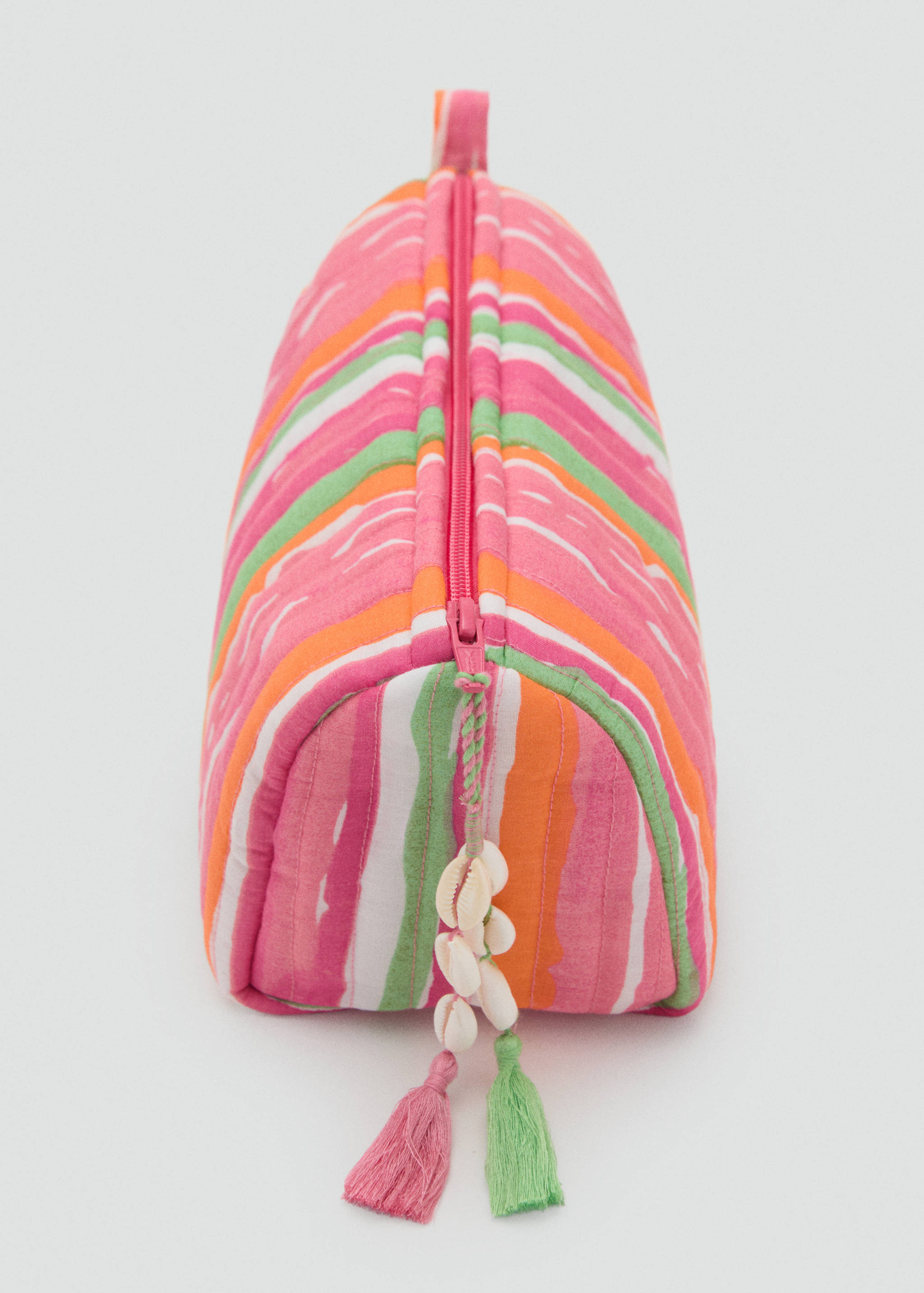 Trousse de maquillage coton rayures - Détail de l'article 1