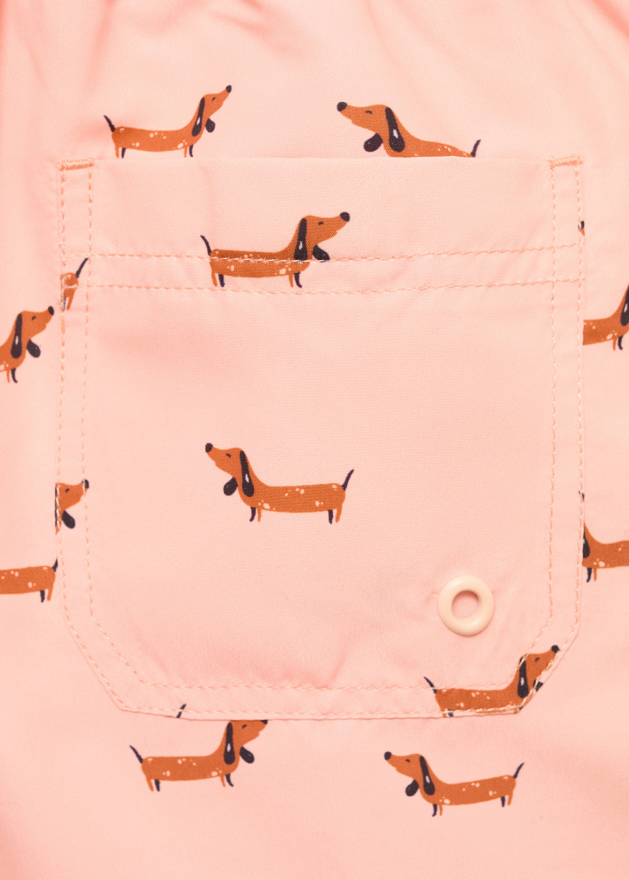Printed swimming trunks - Details of the article 0