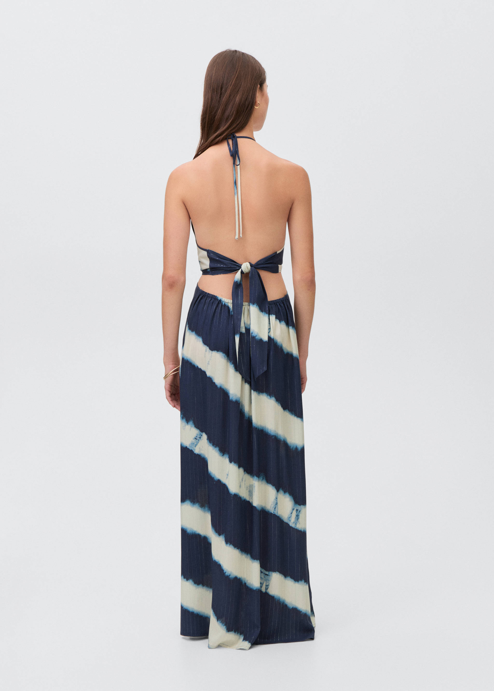 Robe longue tie-dye - Verso de l’article