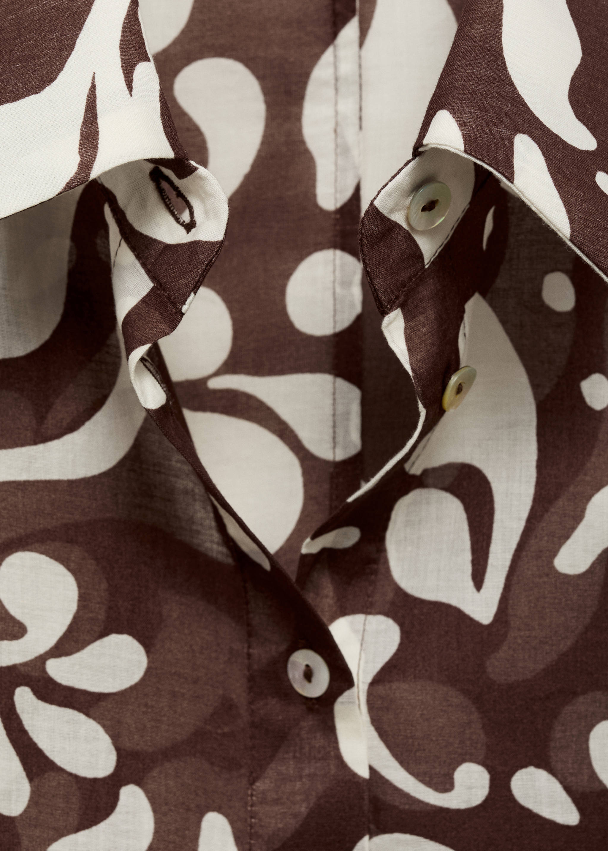 Printed cotton shirt - Details of the article 8