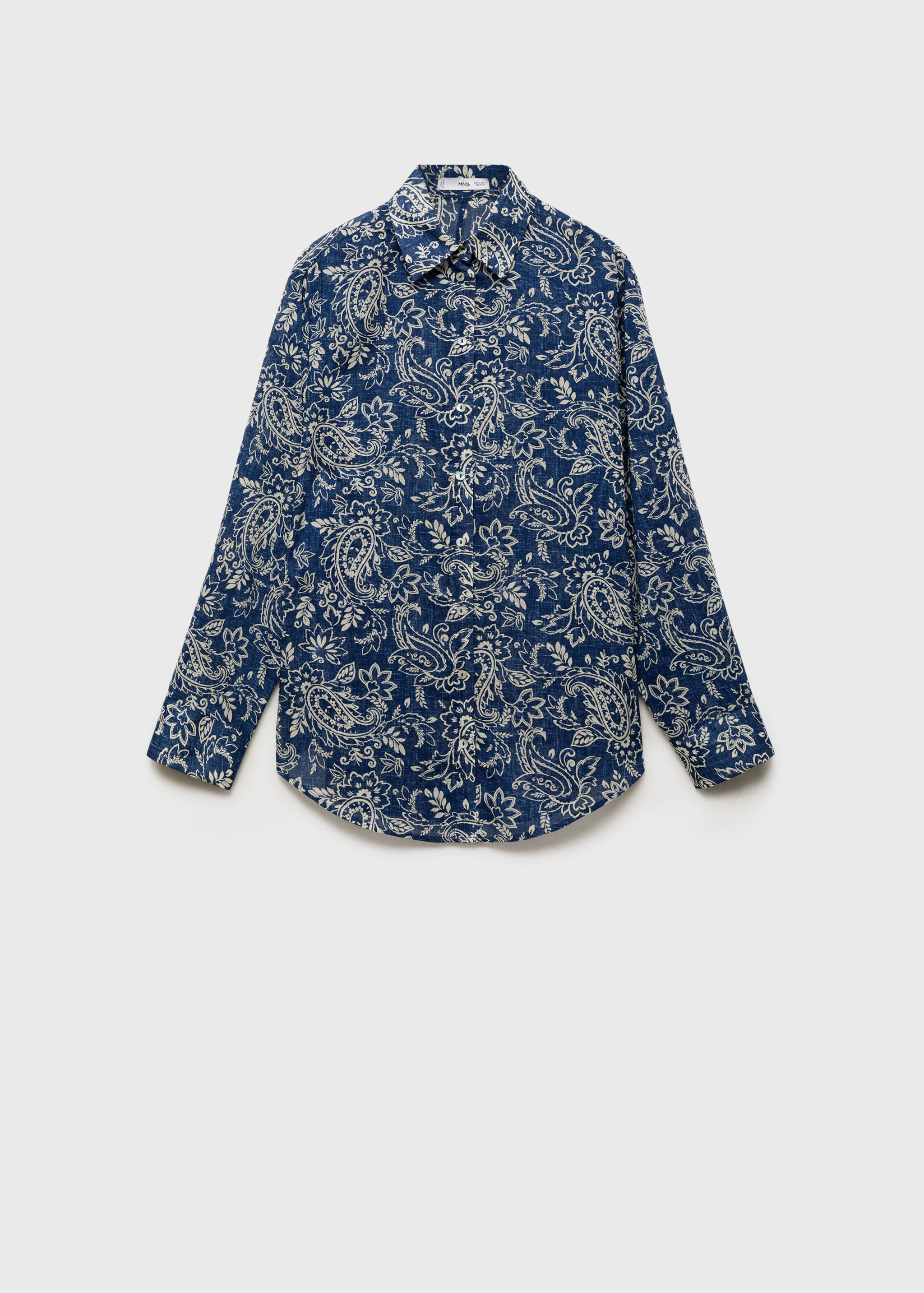 Printed cotton shirt - Article without model