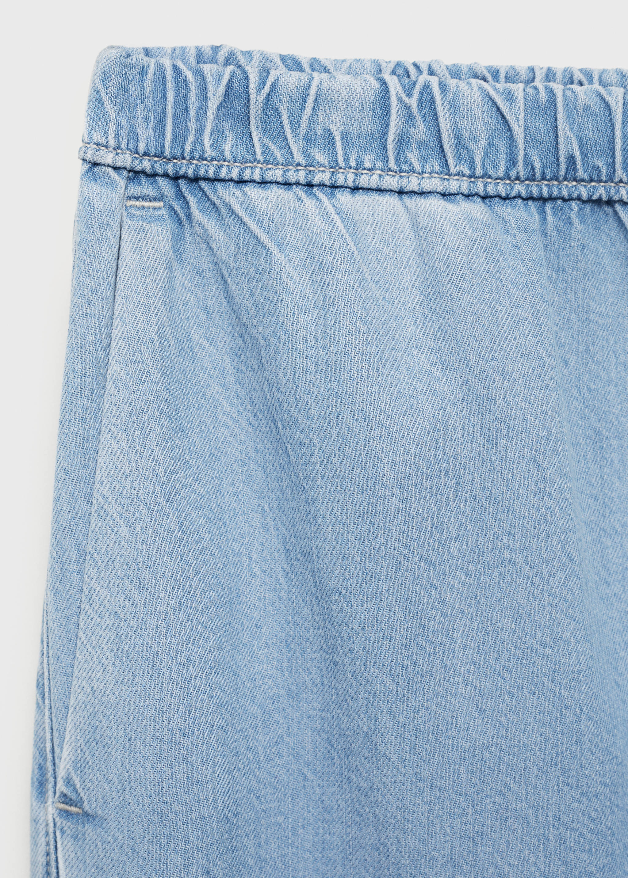 Lyocell palazzo trousers - Details of the article 8