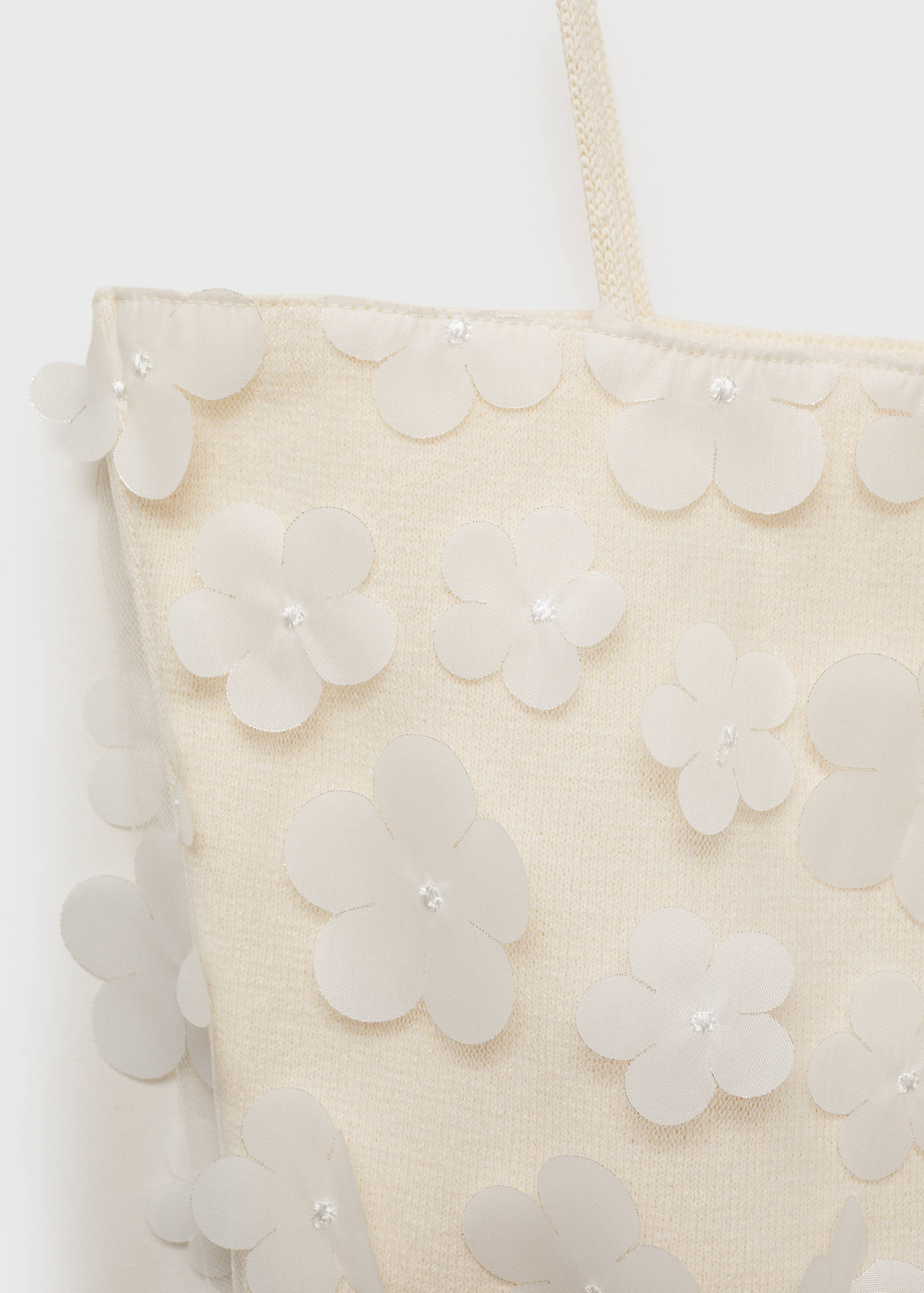 Embossed floral top - Details of the article 8