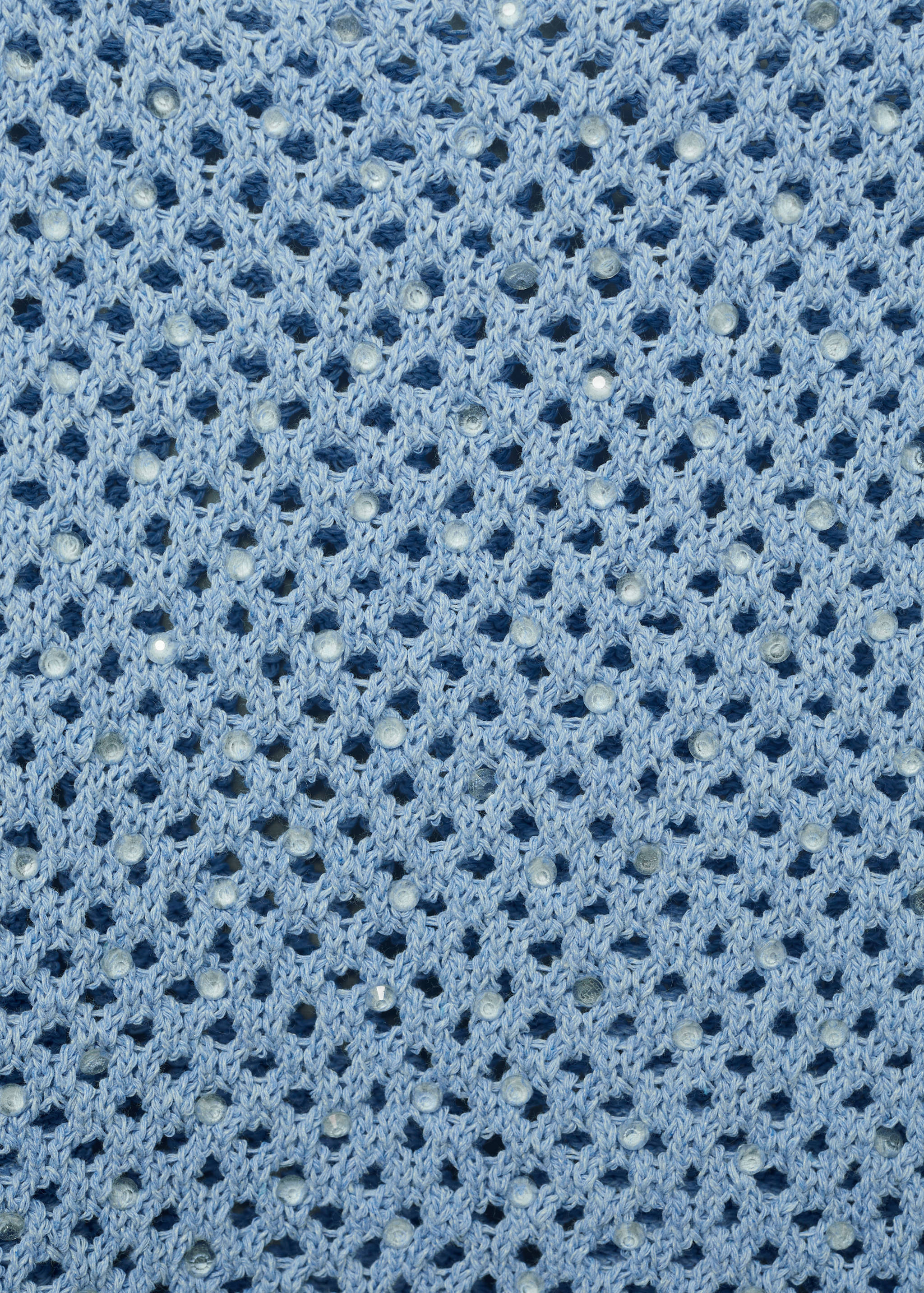 Strick-Top mit Strassdetail - Detail des Artikels 0