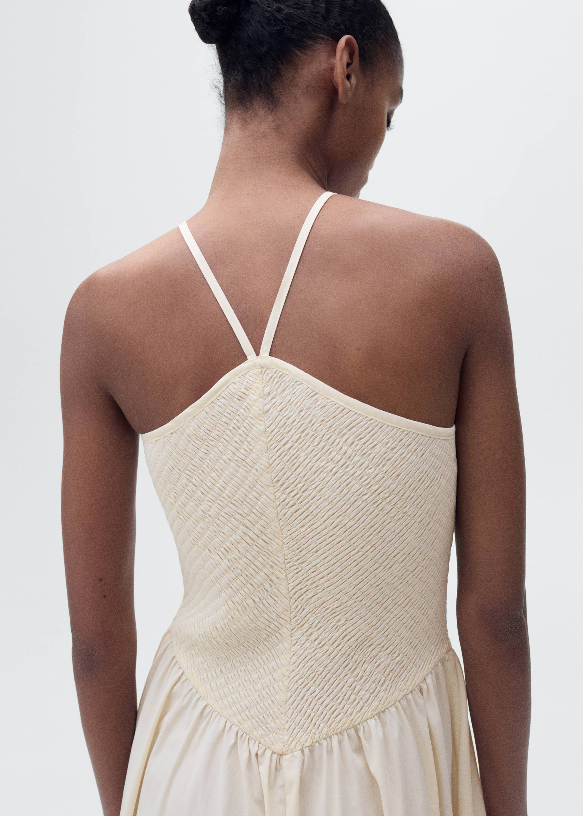 Combined halter-neck dress - Details of the article 6