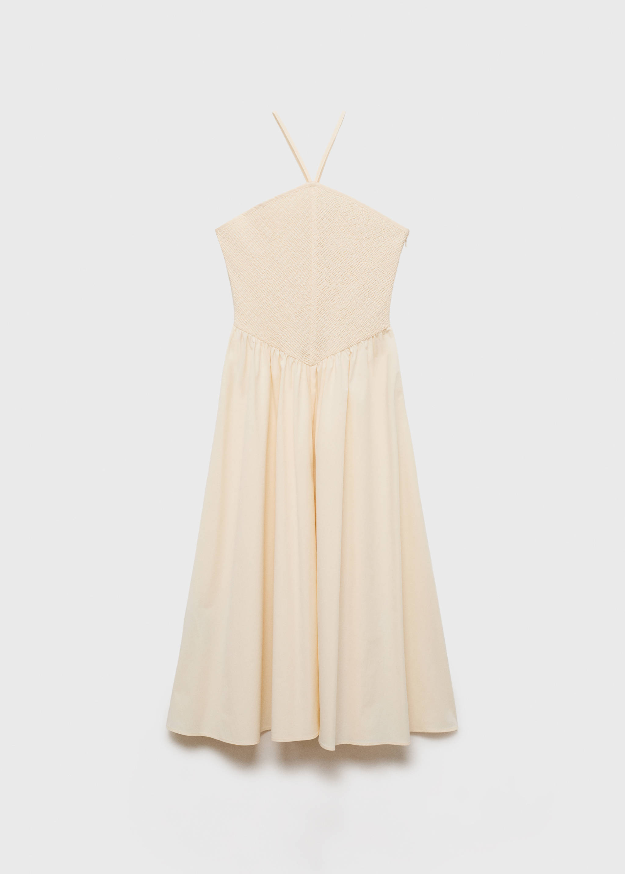 Combined halter-neck dress - Article without model