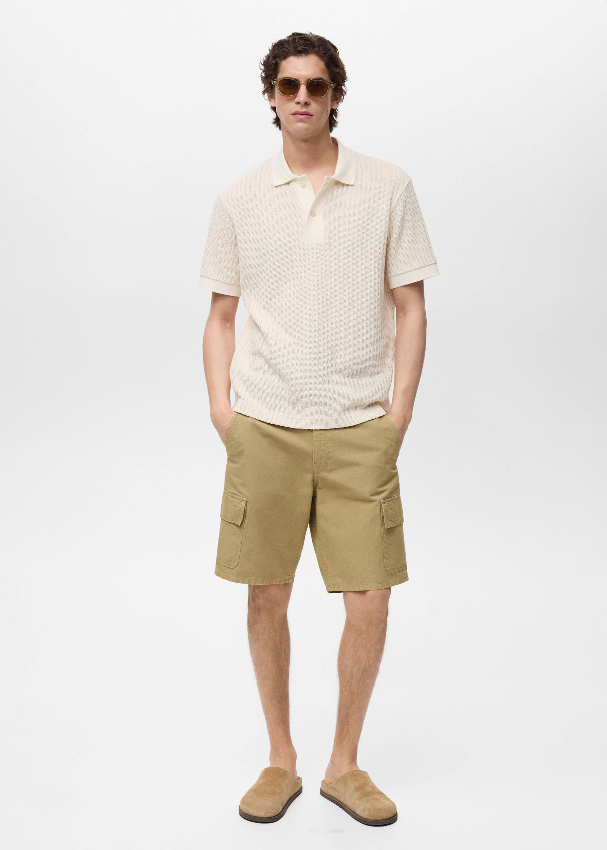 Cargo Bermuda shorts - General plane