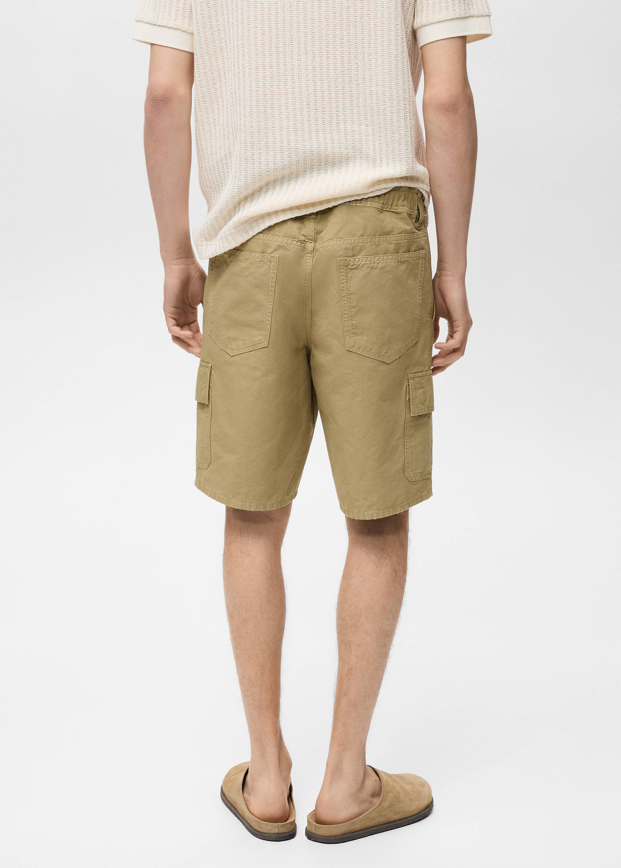 Cargo Bermuda shorts - Reverse of the article